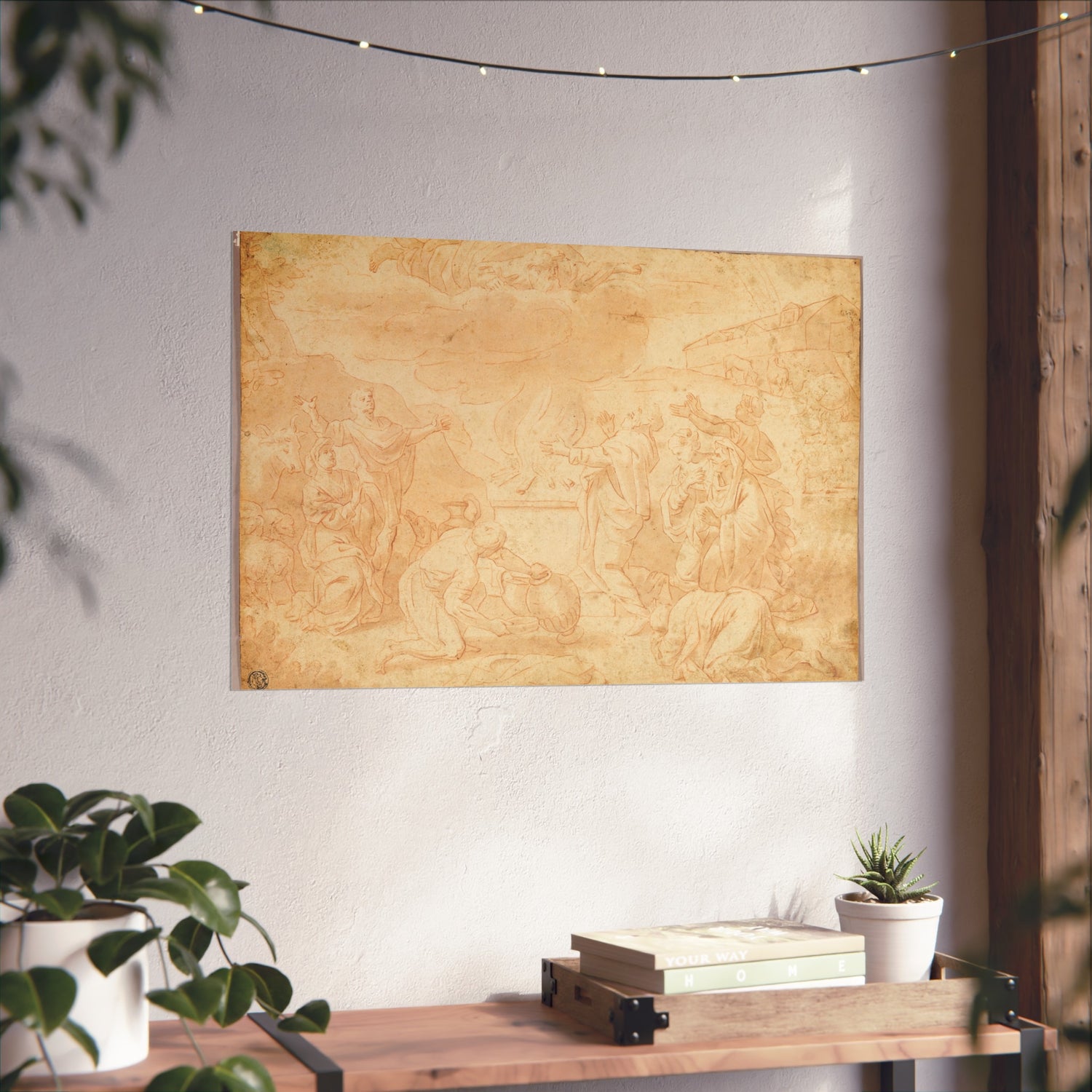 Noah's Sacrifice - Nicolas Poussin Fine Art Poster