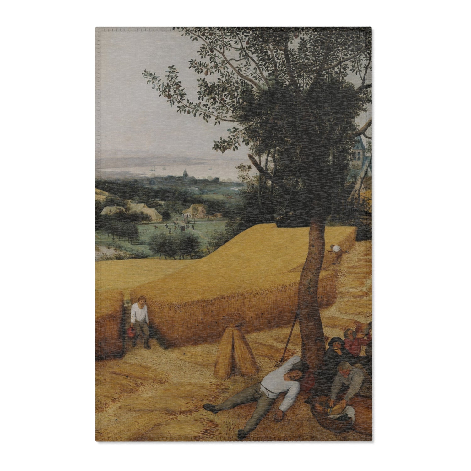 The Harvesters - Pieter Bruegel the Elder Area Rug