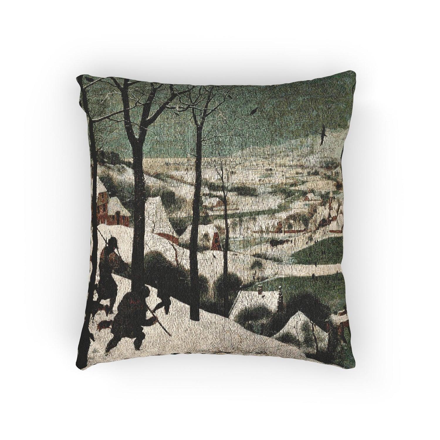 Hunters in the Snow - Pieter Bruegel the Elder Pillow
