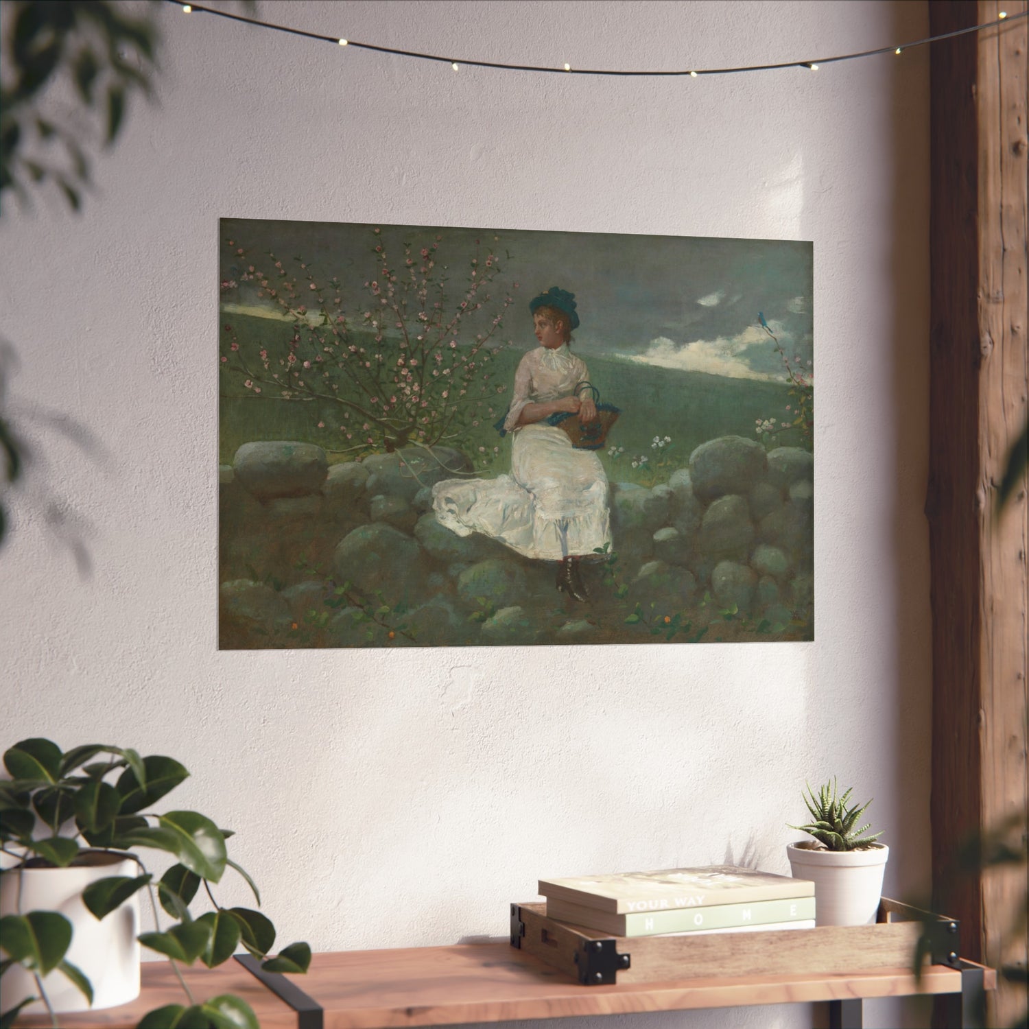 Peach Blossoms - Winslow Homer Fine Art Poster