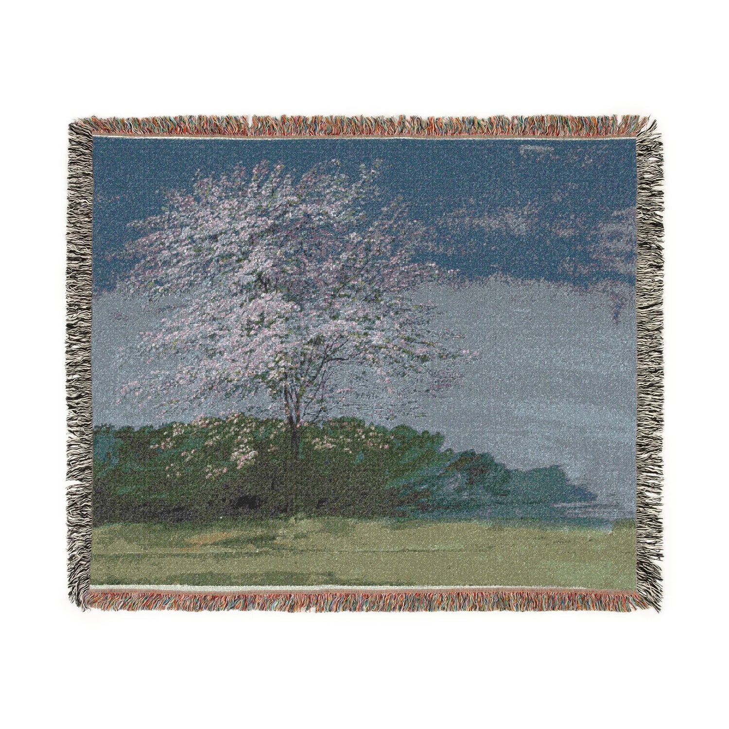 Study of a Tree in Bloom - William Turner Tapestry Blanket