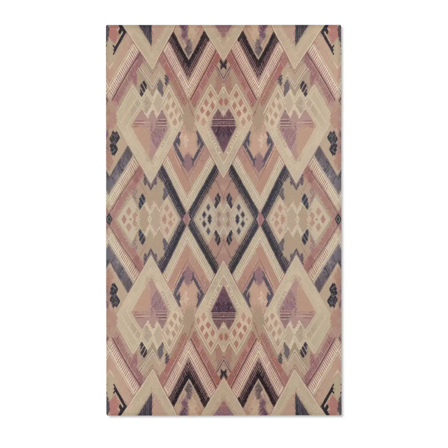 Desert Rose Diamond Accent Rug