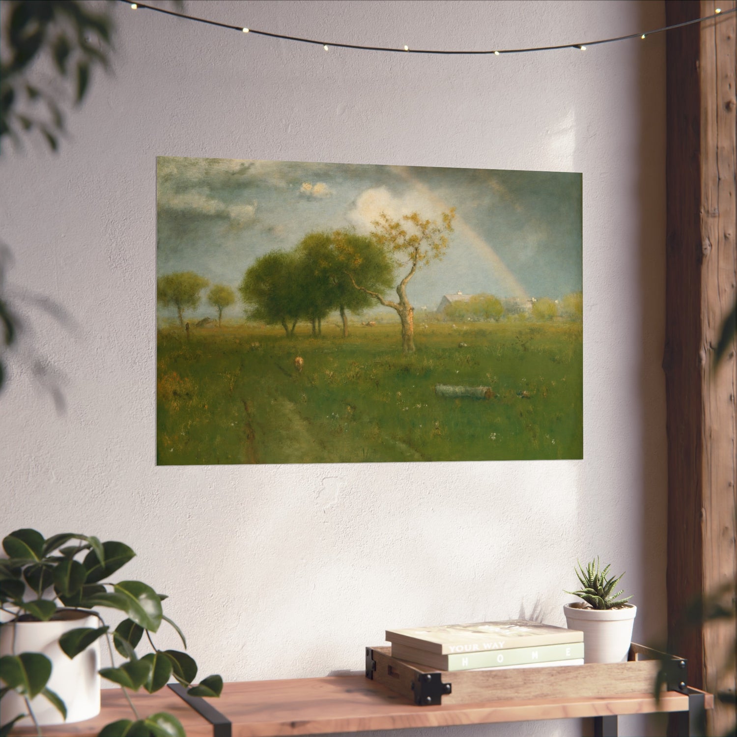 After a Summer Shower - George Inness Fine Art Poster
