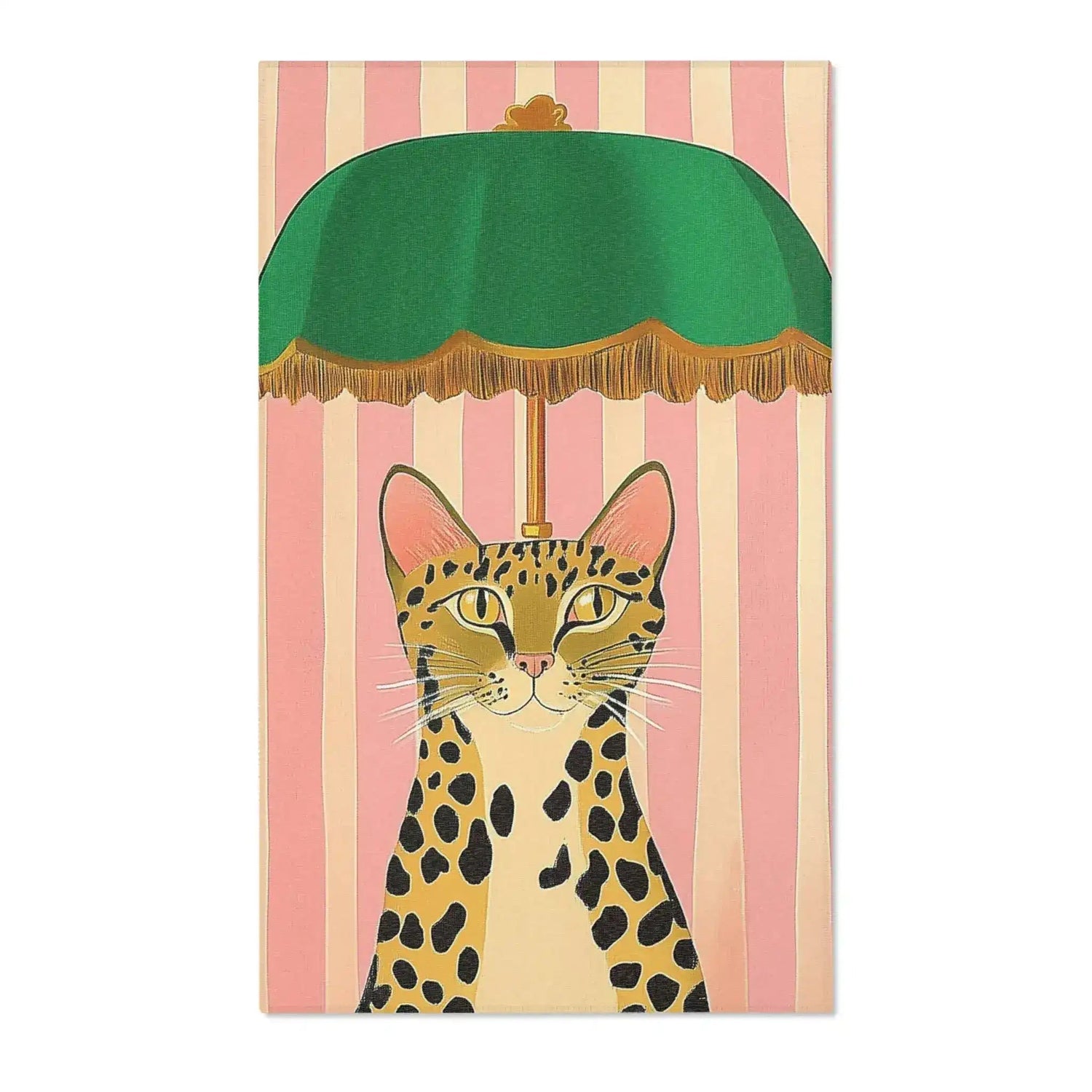 Leopard Luxe Accent Rug