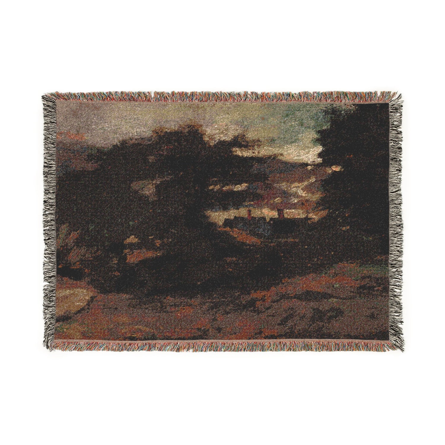 Landscape with Cottages - John Constable Tapestry Blanket