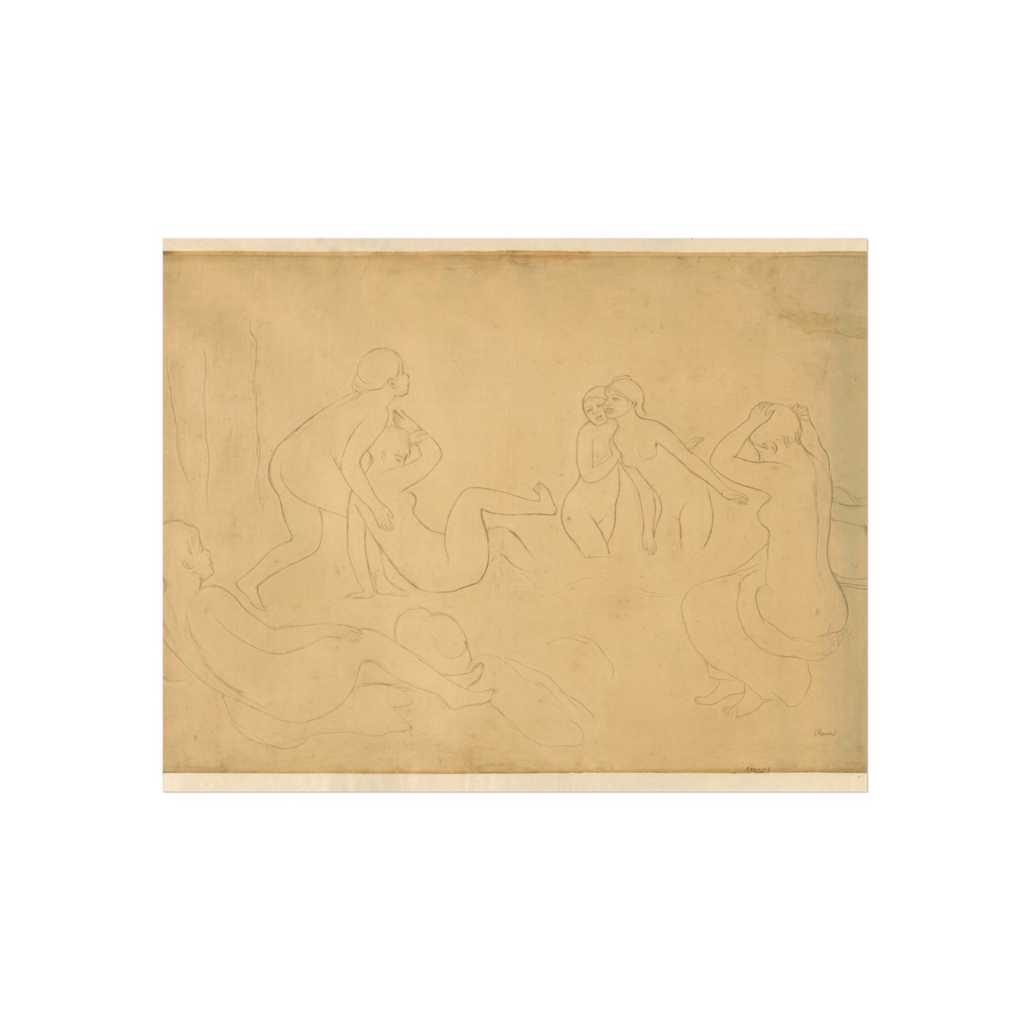 Pierre-Auguste Renoir - Bathers in a Forest | Fine Art Poster