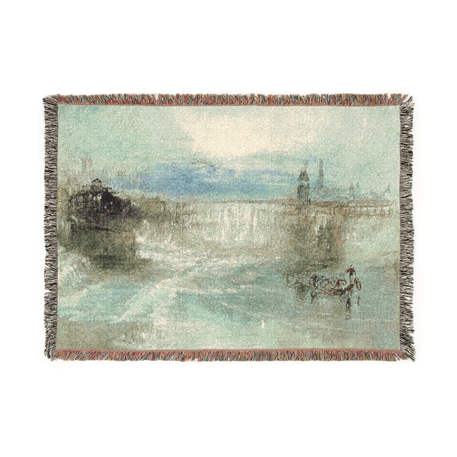 View of Lucerne - Joseph Mallord William Turner Tapestry Blanket