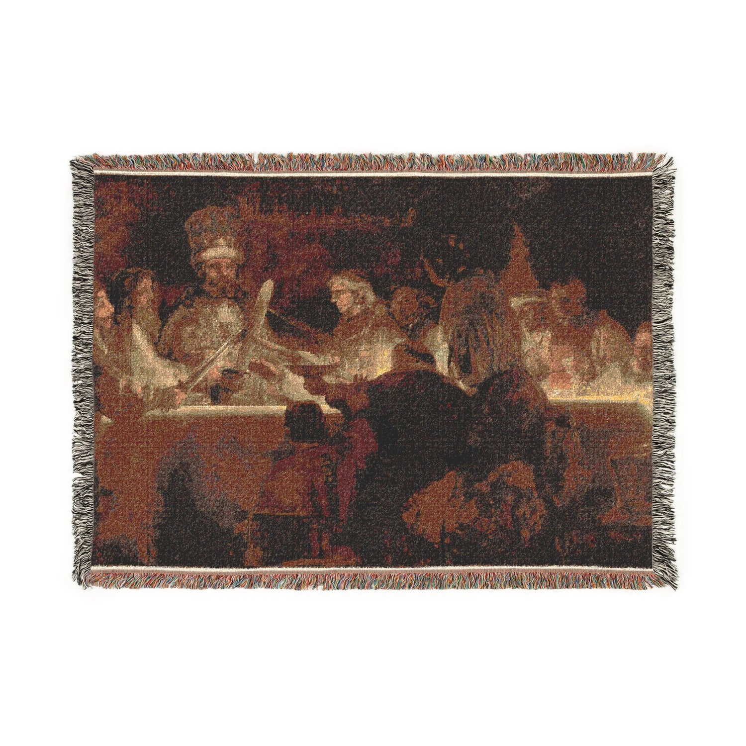 The Conspiracy of Claudius Civilis - Rembrandt van Rijn Tapestry Blanket