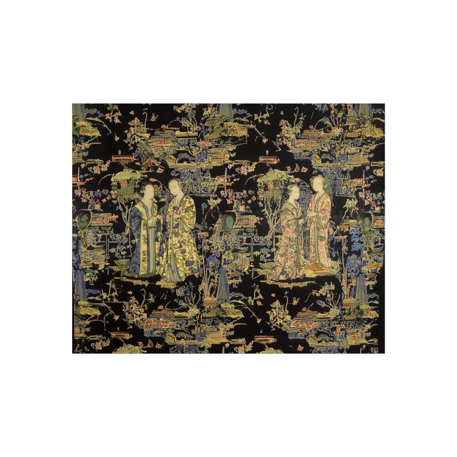 Imperial Garden Tapestry Fine Art Poster