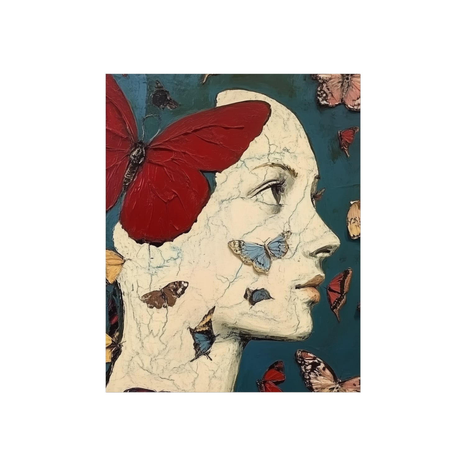 Butterfly Reverie Fine Art Poster