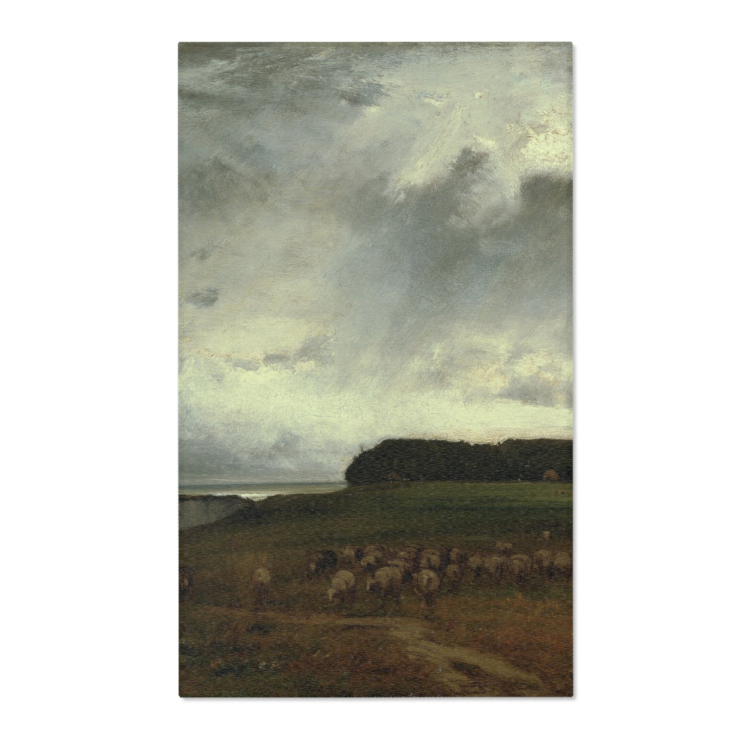 The Storm - George Inness Area Rug