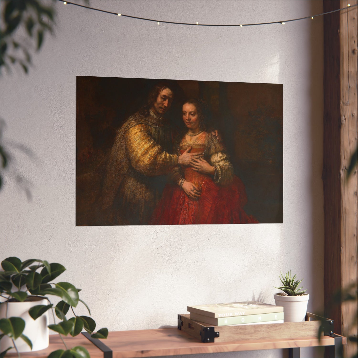 The Jewish Bride - Rembrandt van Rijn Fine Art Poster