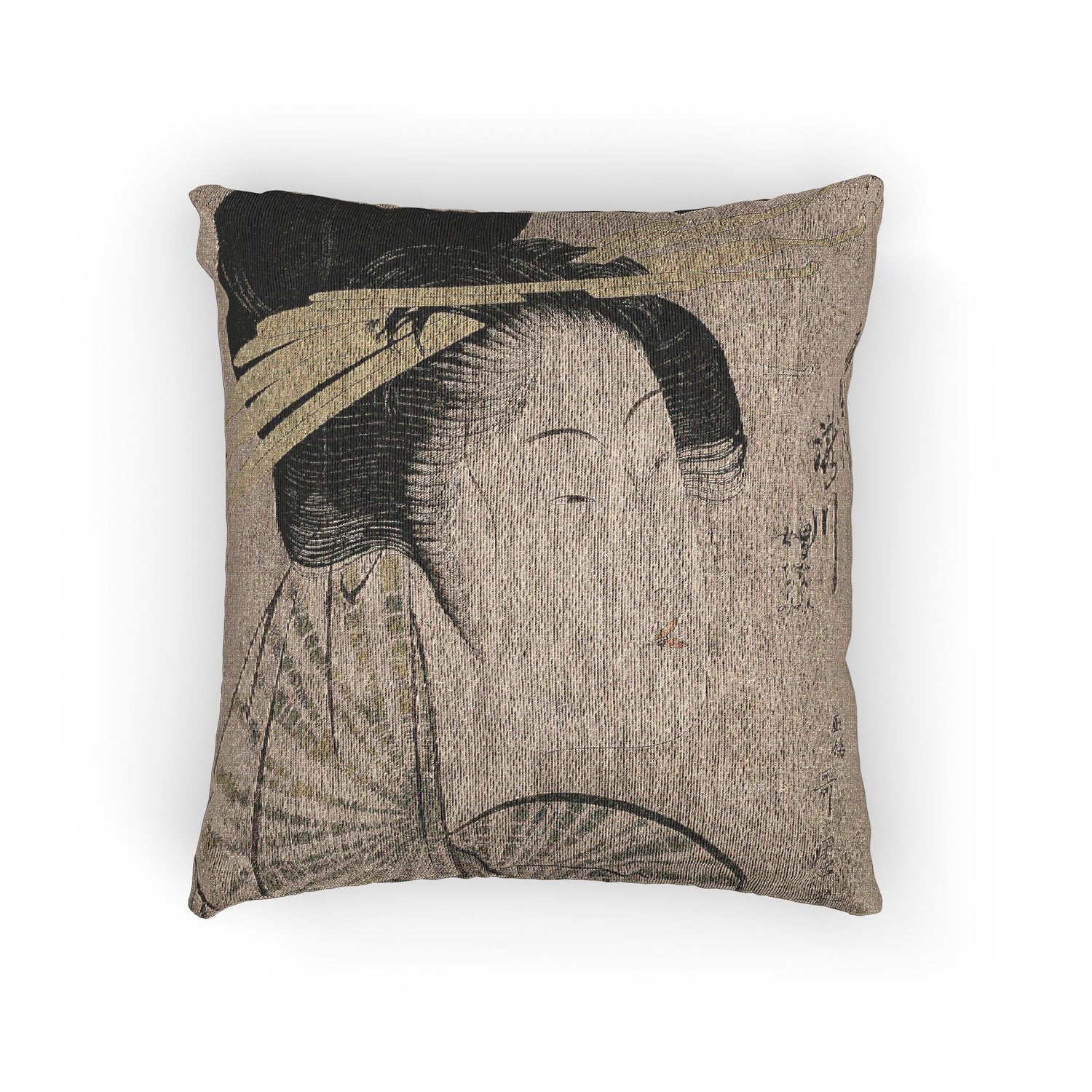 Courtesan Takigawa Seven Komachi - Kitagawa Utamaro Pillow