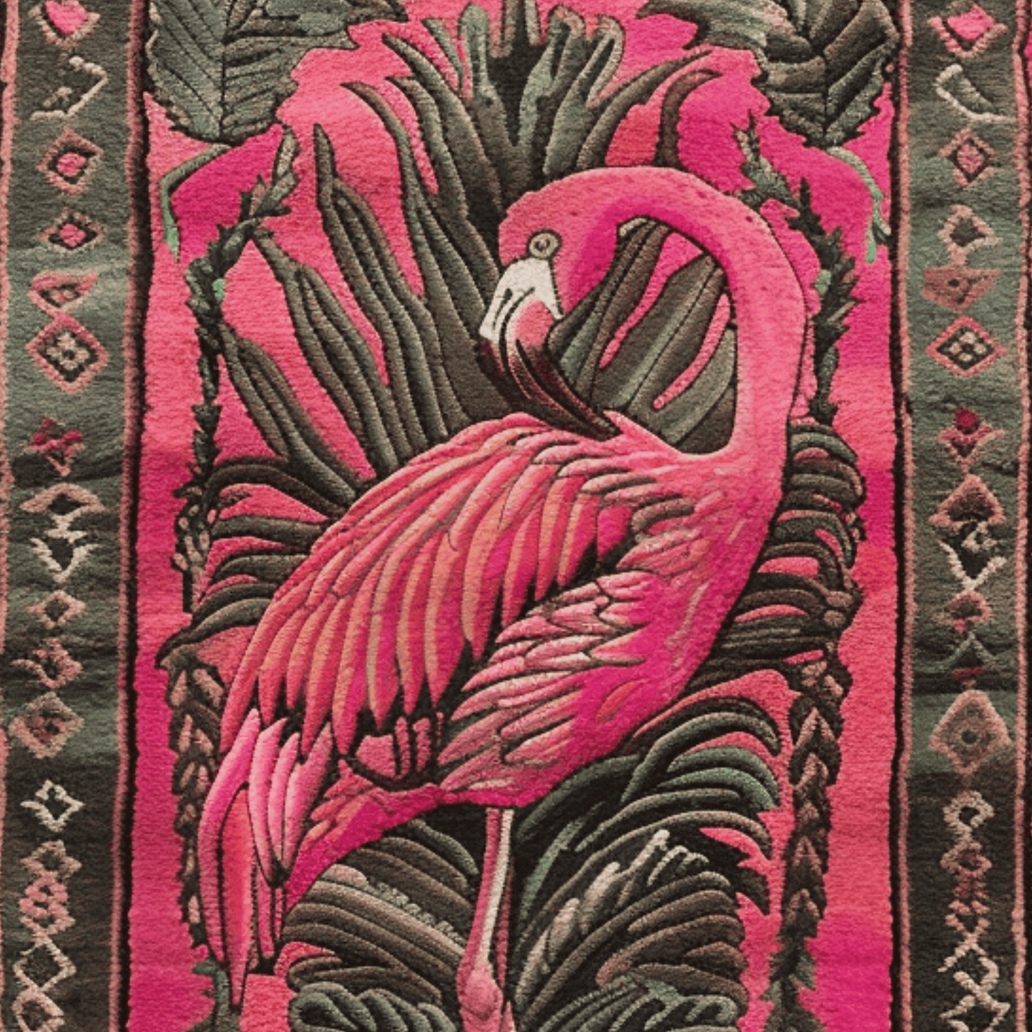 Exotic Paradise Hand Tufted Rug