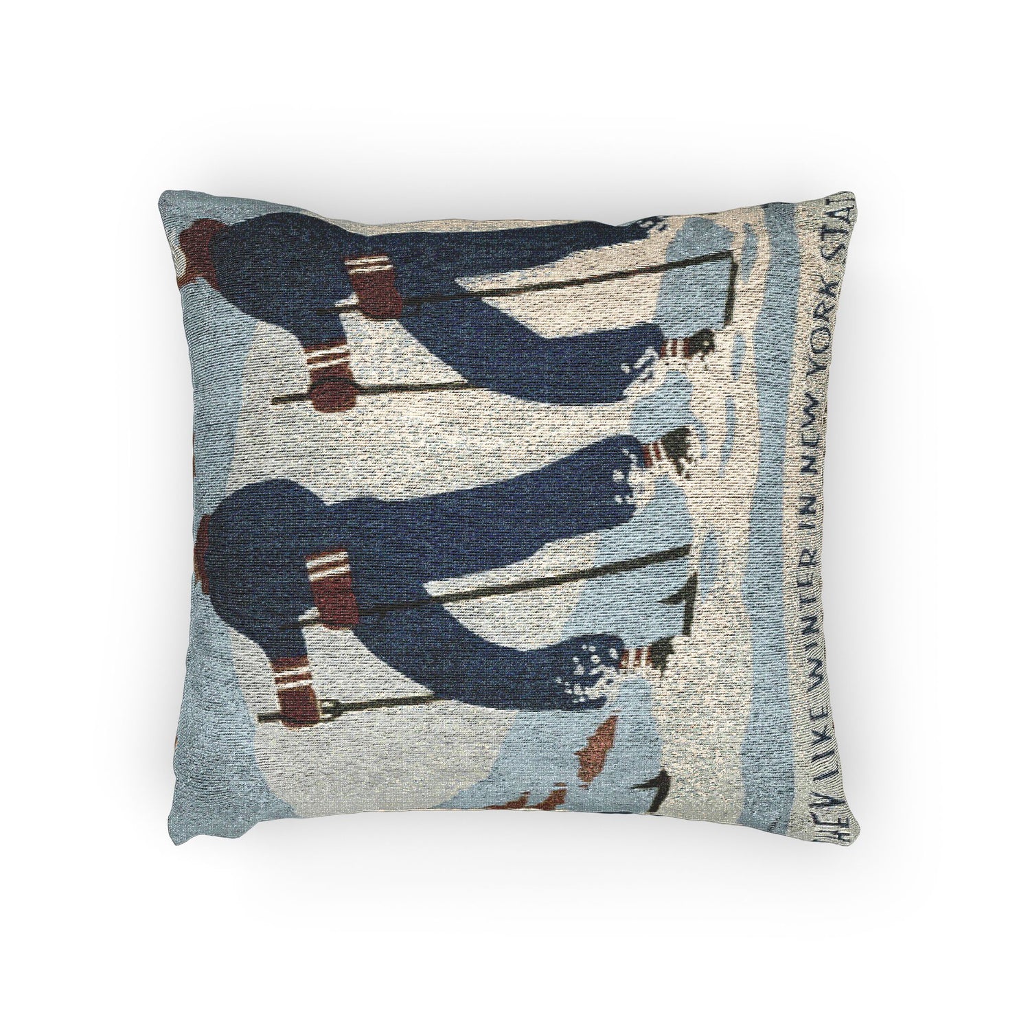 They Like Winter in New York State Pillow