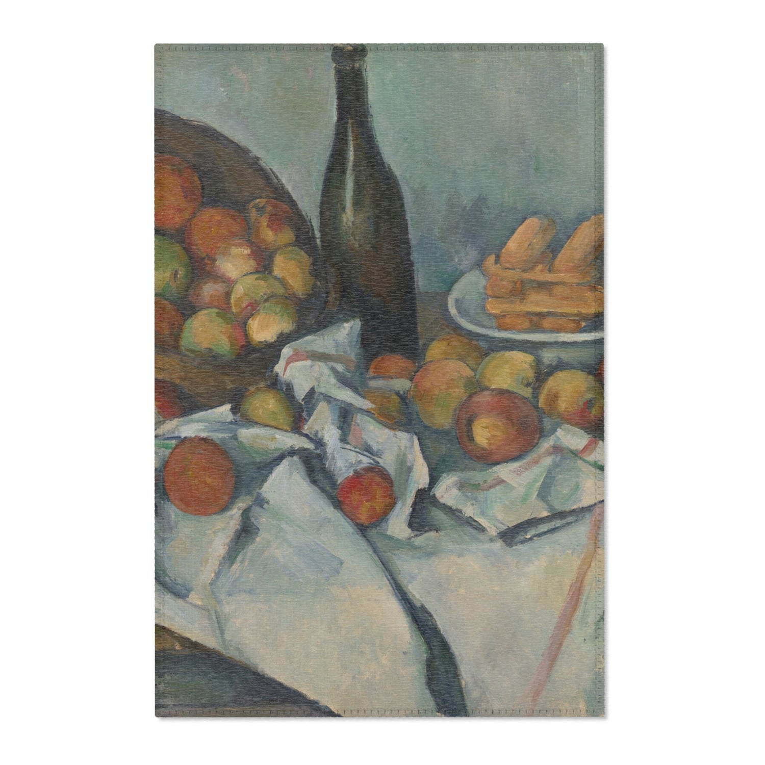 The Basket of Apples - Paul Cezanne Area Rug