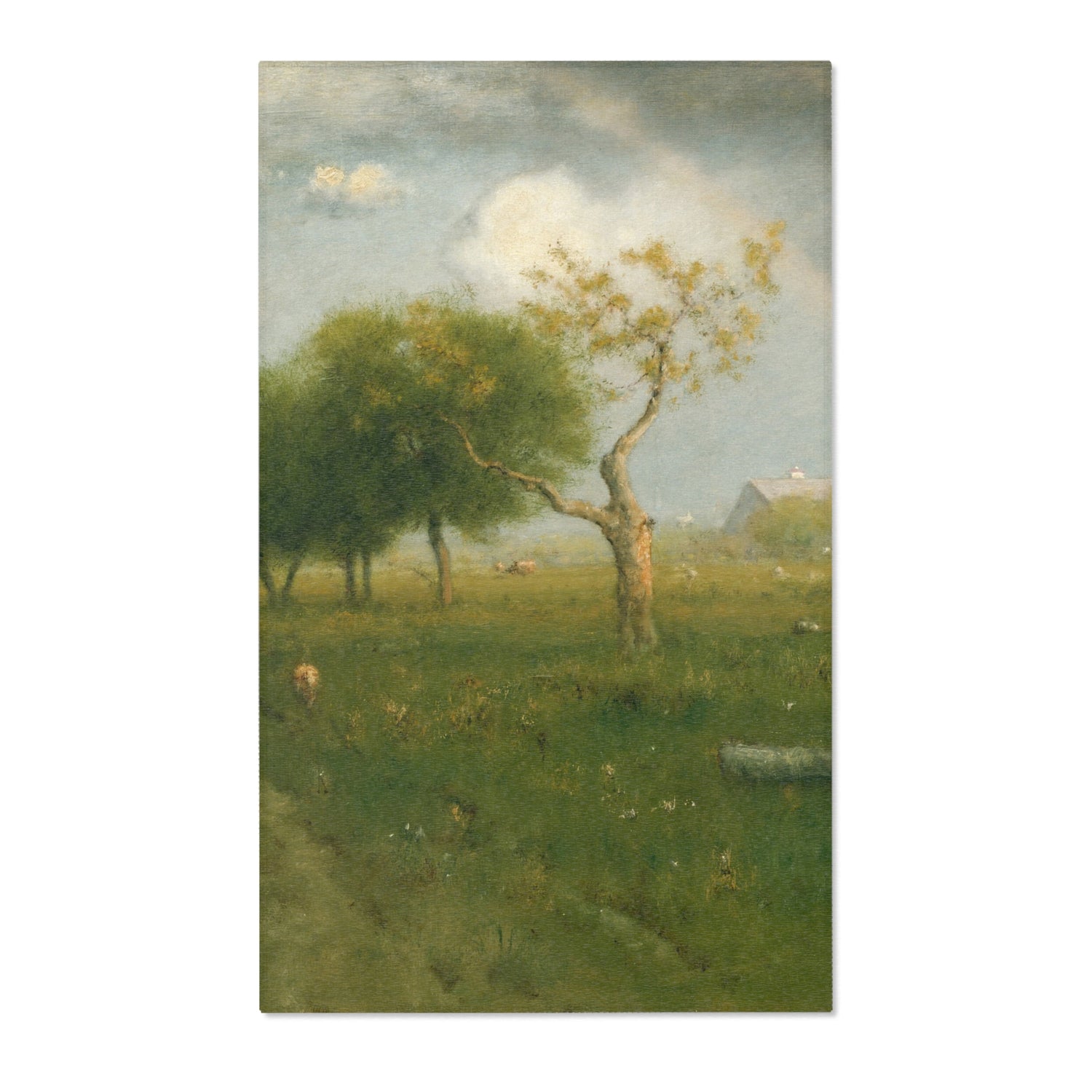 After a Summer Shower - George Inness Area Rug