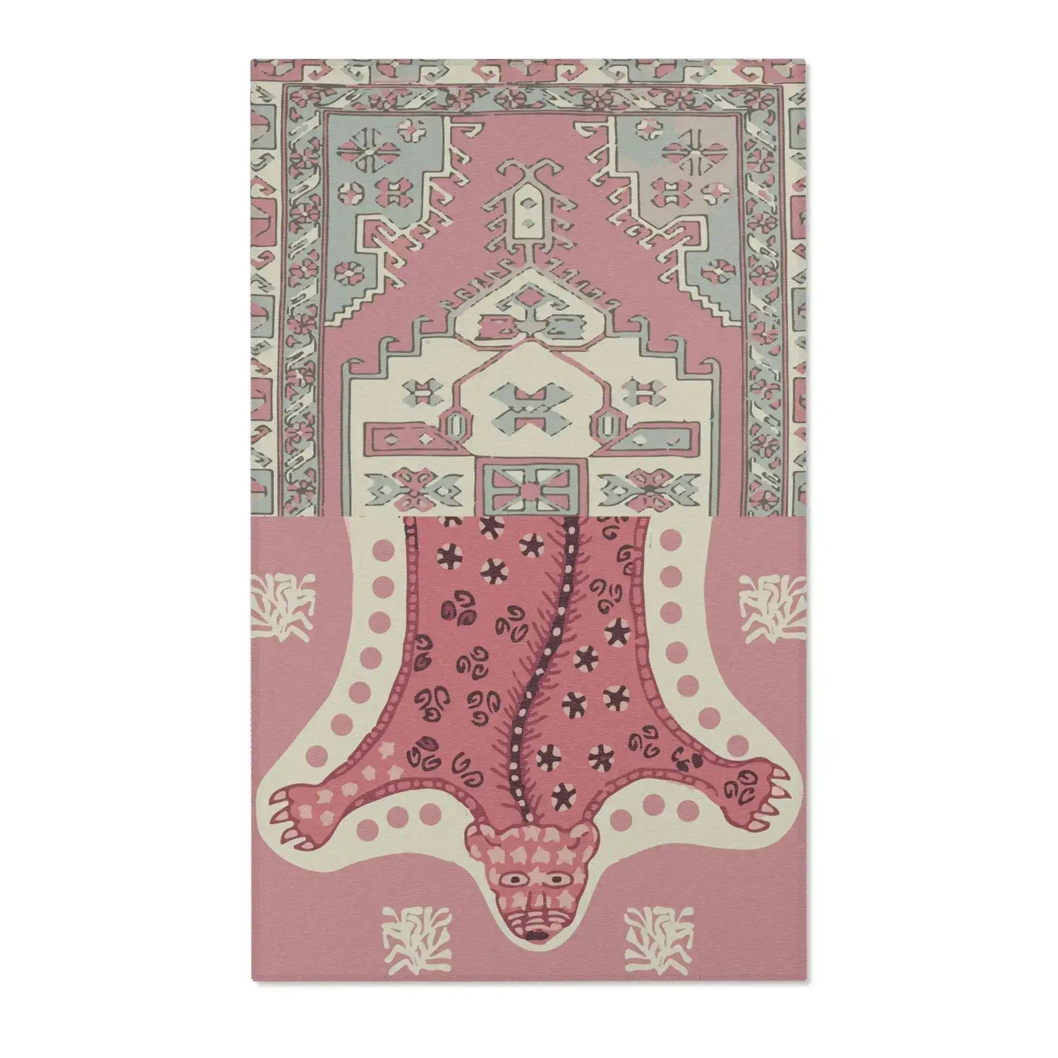 Persian Panther Pop Accent Rug