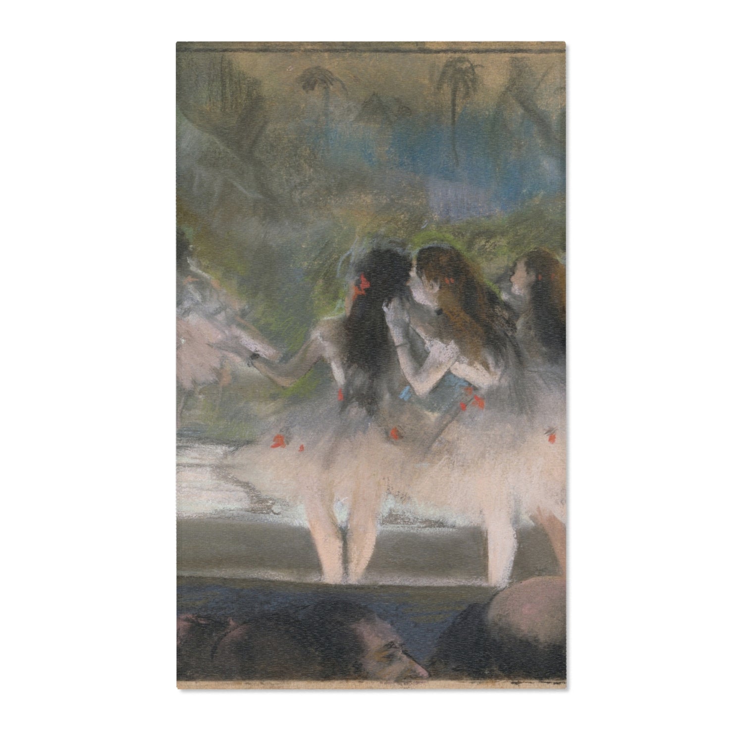 Ballet at the Paris Opéra - Hilaire Germain Edgar Degas Area Rug