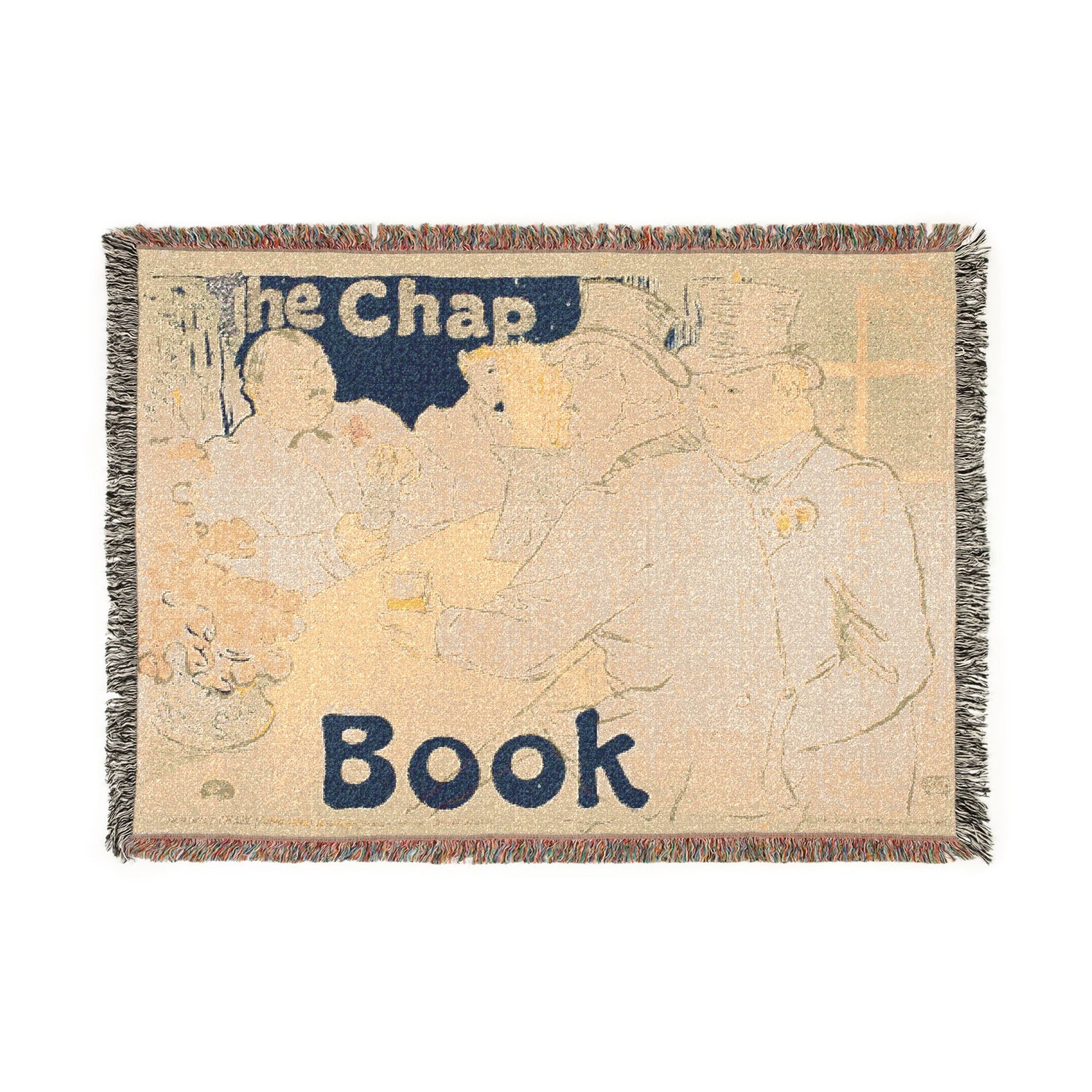 Irish and American Bar, Rue Royale - Henri de Toulouse-Lautrec Tapestry Blanket