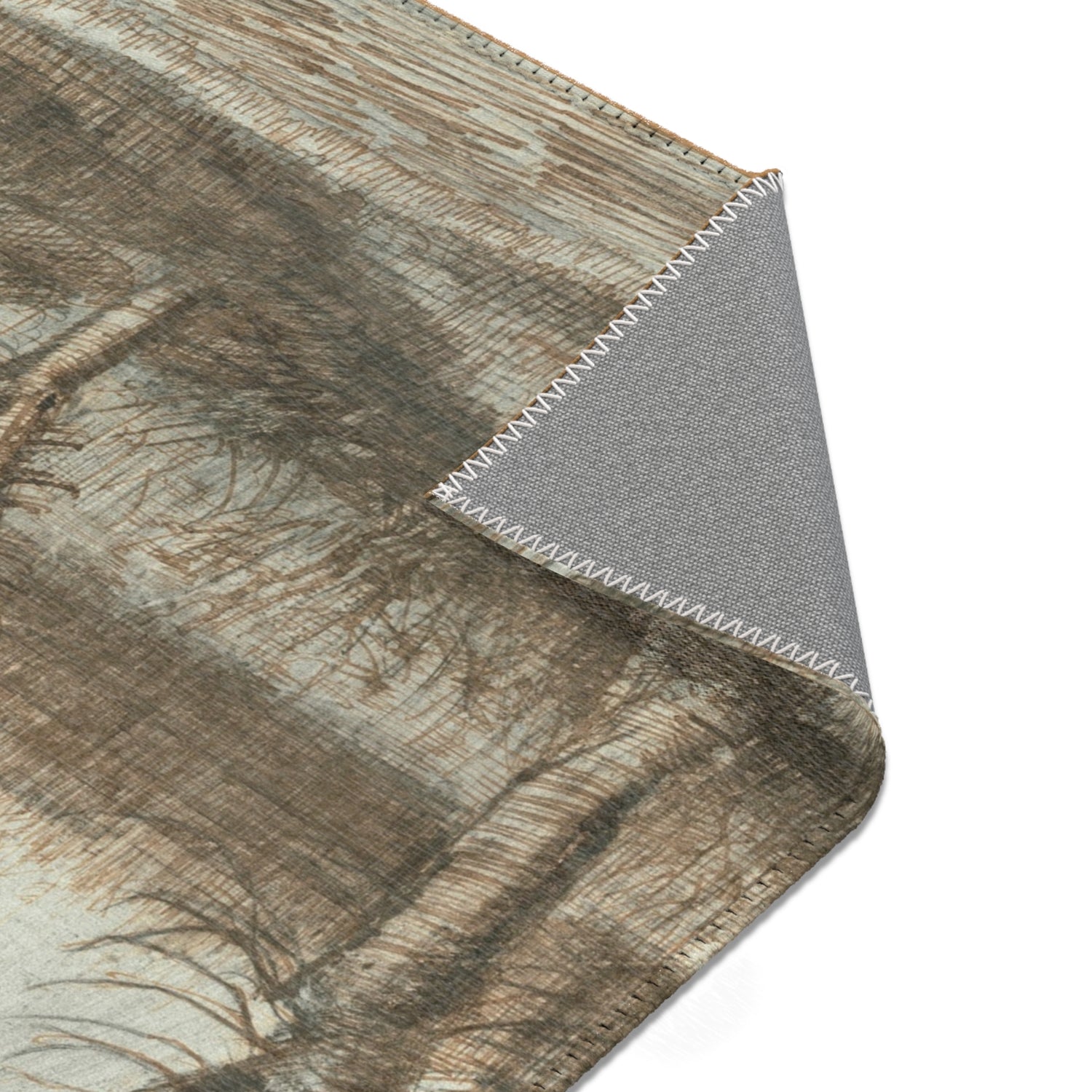 Pollards - Vincent van Gogh Area Rug