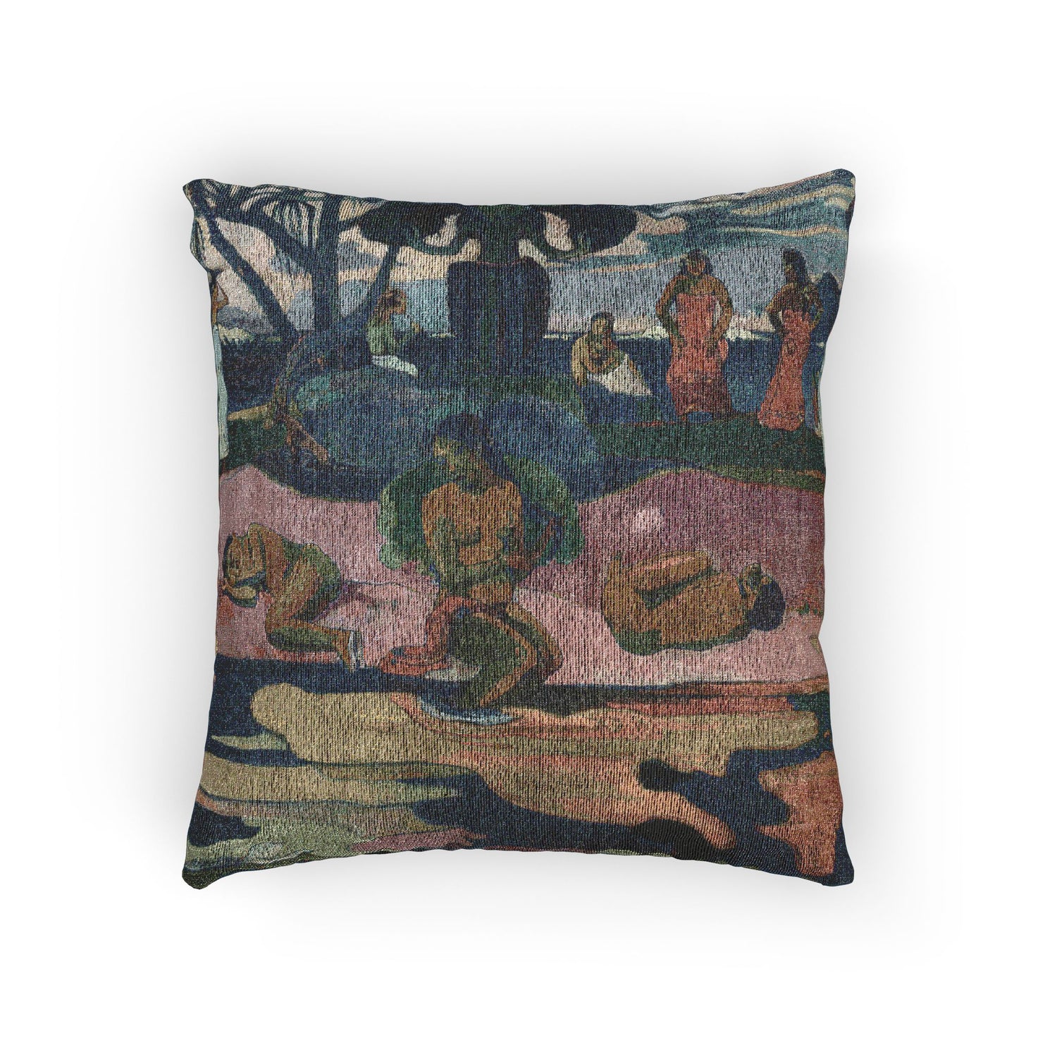 Paul Gauguin - Mahana no atua (Day of the God) | Woven Pillow
