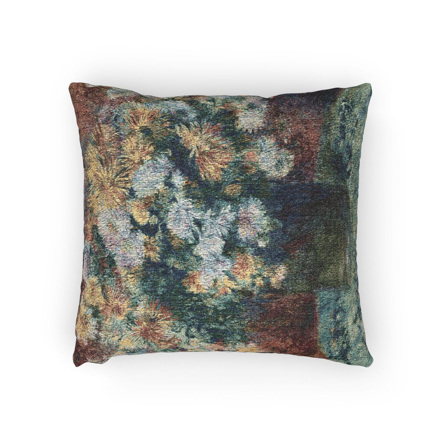Pierre-Auguste Renoir - Chrysanthemums | Woven Pillow