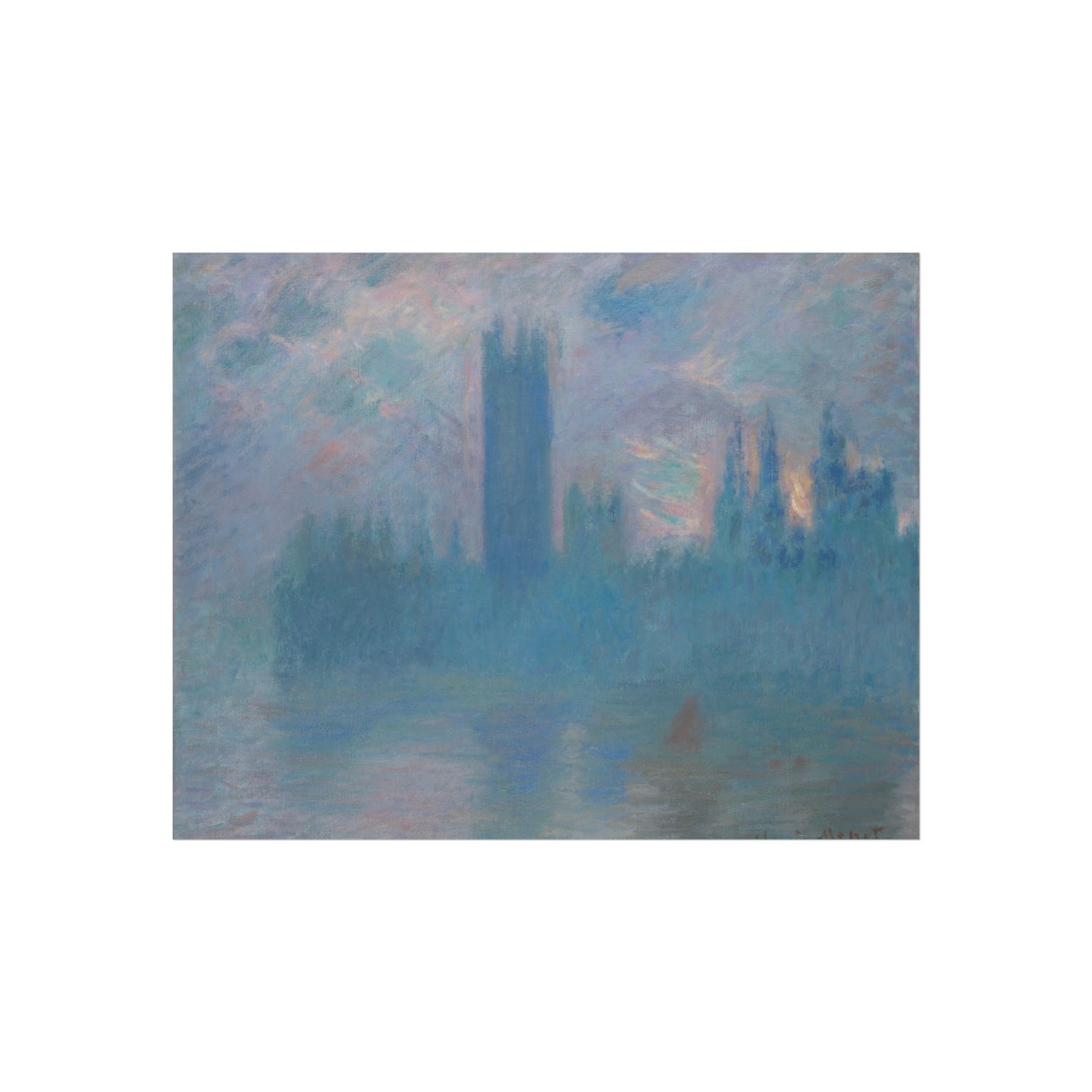 Claude Monet - Houses of Parliament, London | Fine Art Poster