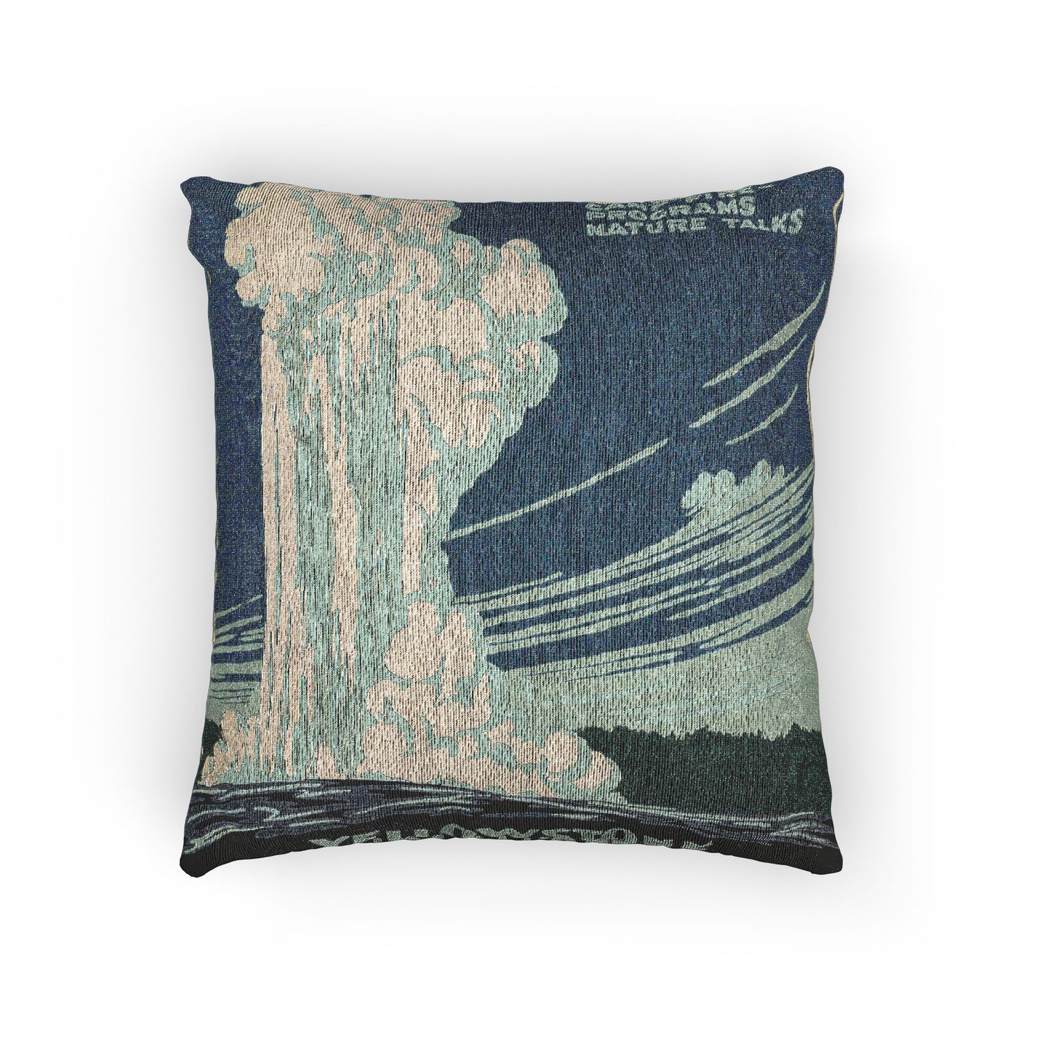 Yellowstone National Park Ranger Naturalist Service Pillow