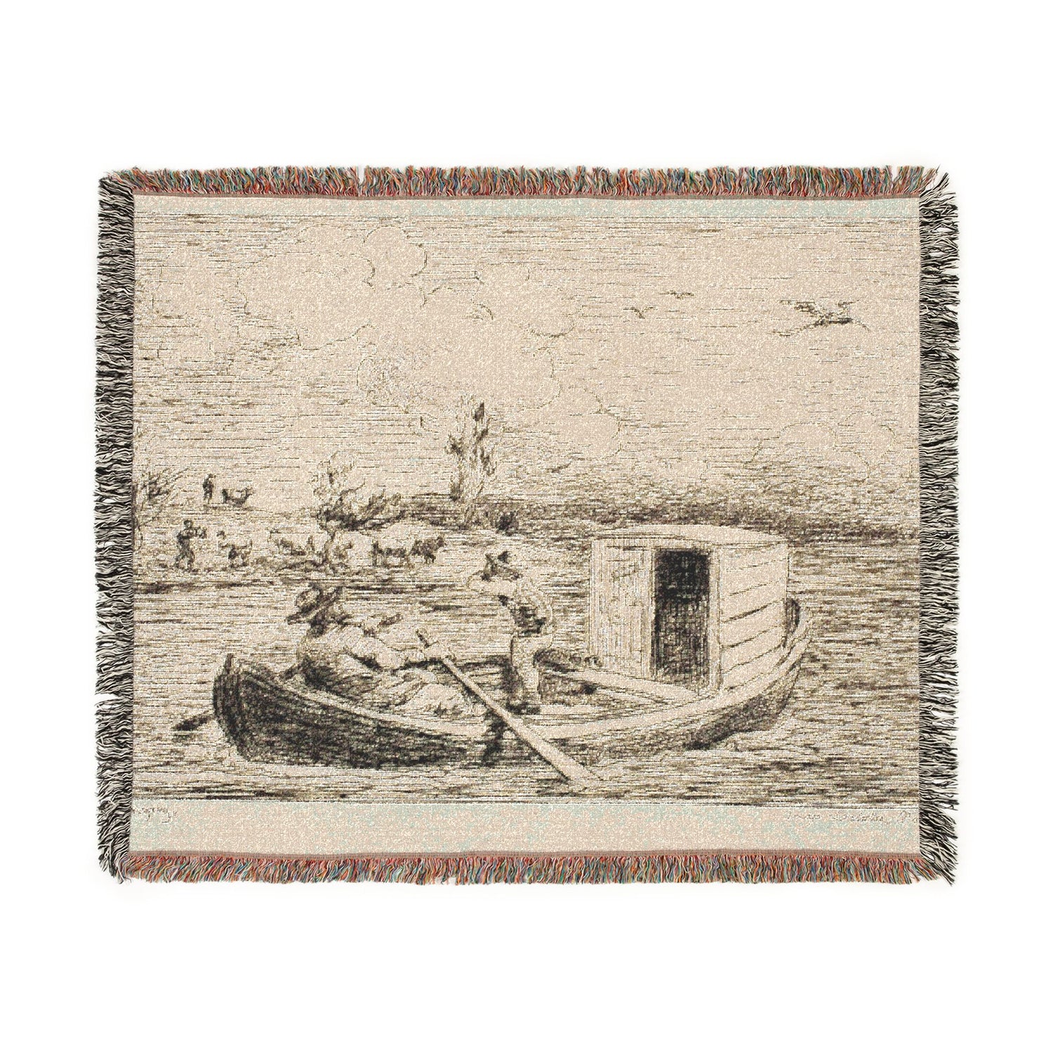 Cambronne's Word - Charles François Daubigny Tapestry Blanket