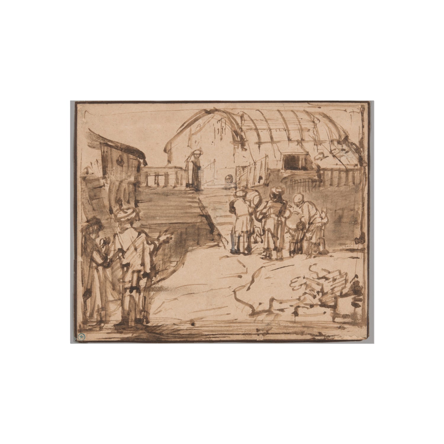 Rembrandt van Rijn - Noah's Ark | Fine Art Poster