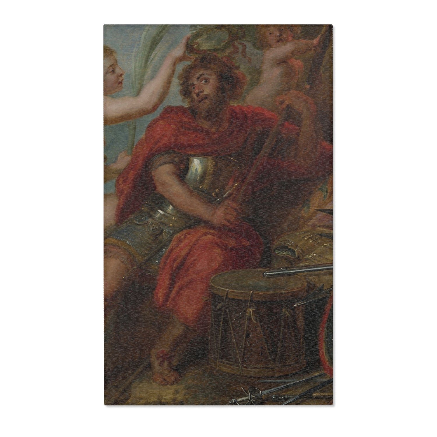 The Apotheosis of the Hero - Peter Paul Rubens Area Rug
