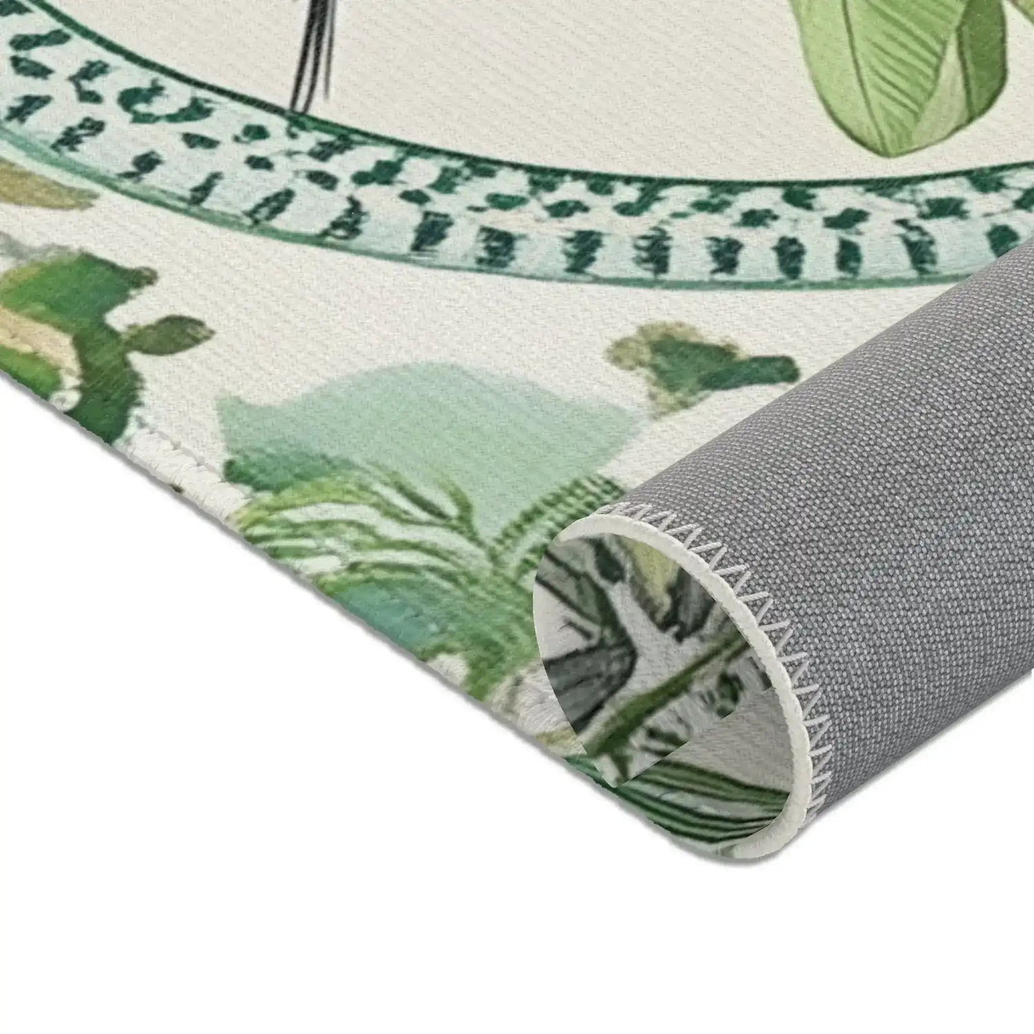 Palm Court Aviary Accent Rug
