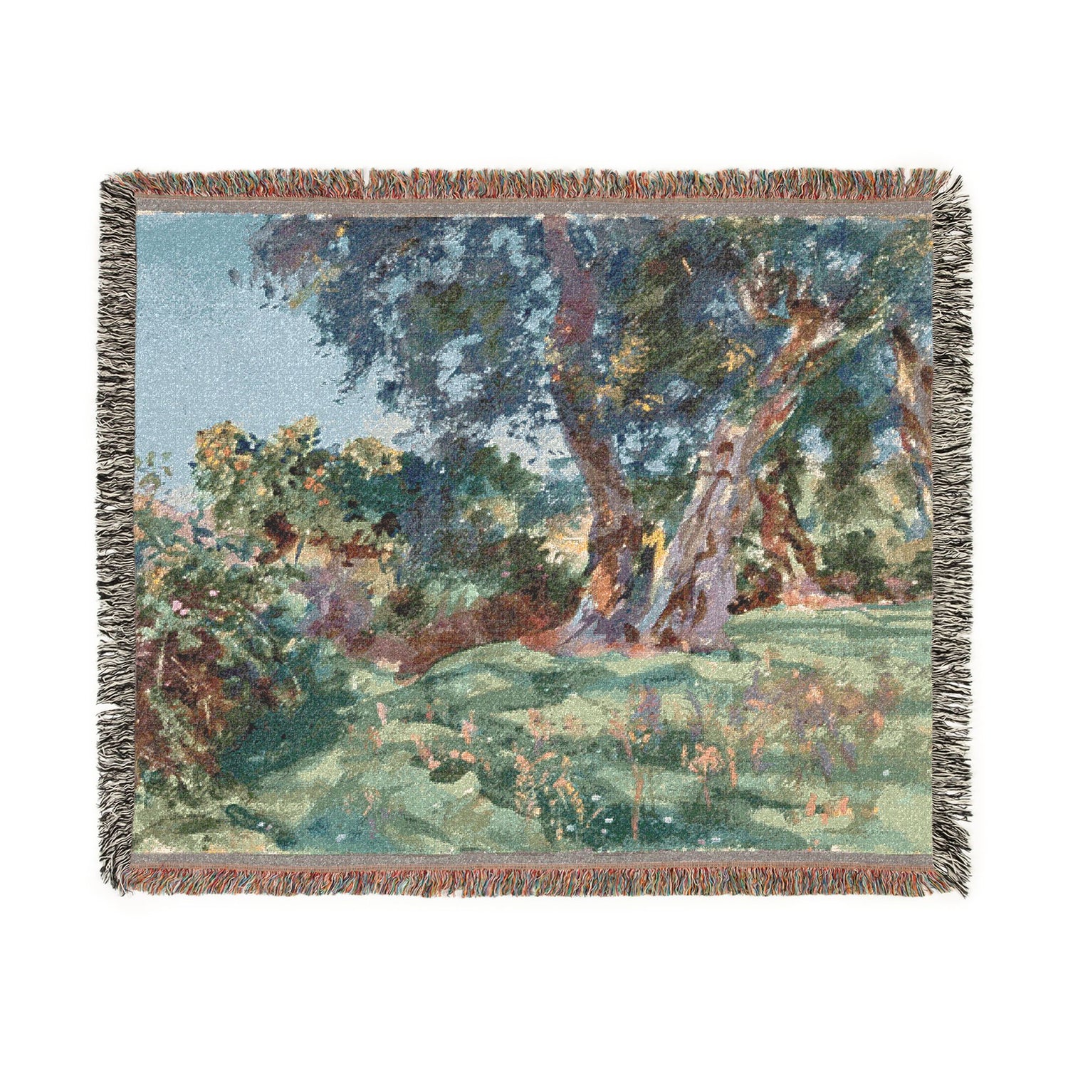 Olive Trees, Corfu - John Singer Sargent Tapestry Blanket