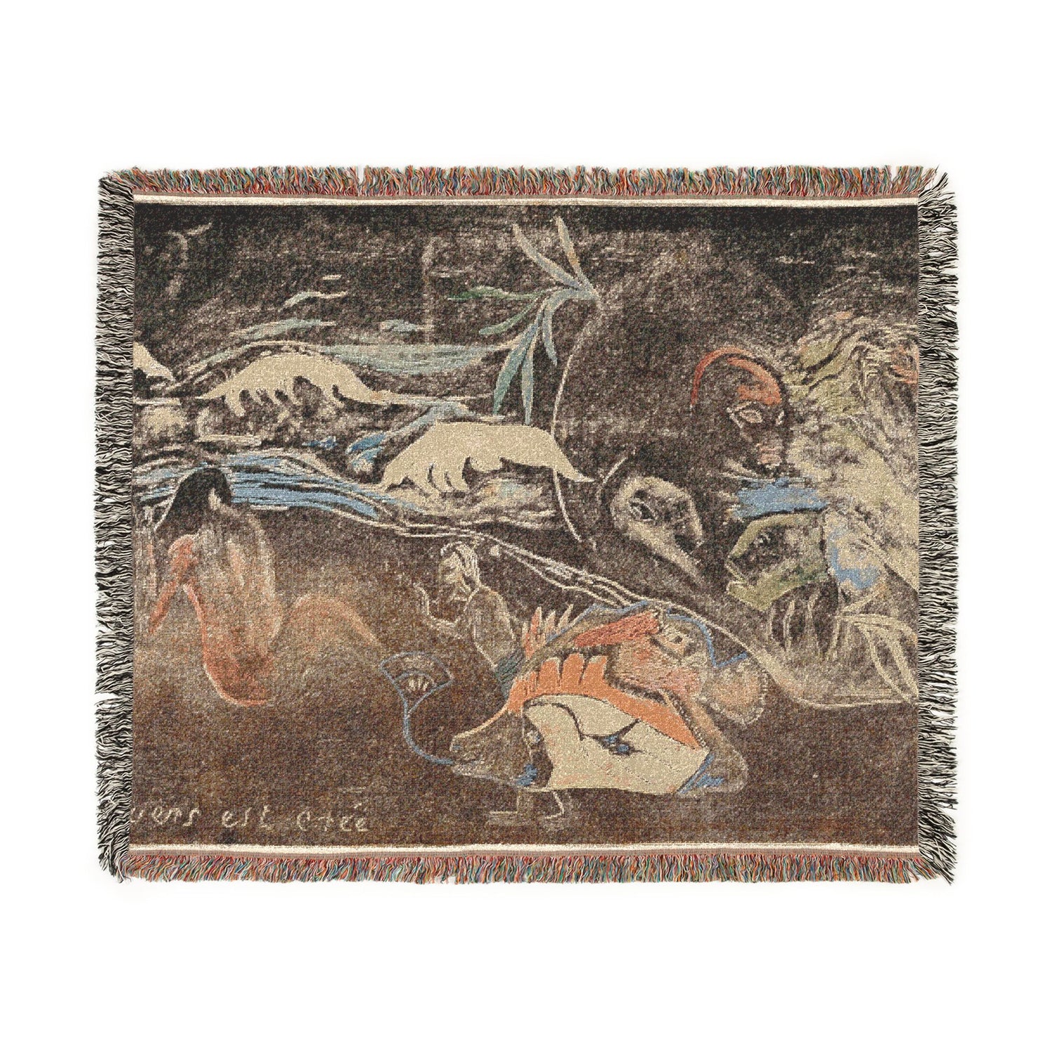 The Universe Is Being Created - Paul Gauguin Tapestry Blanket