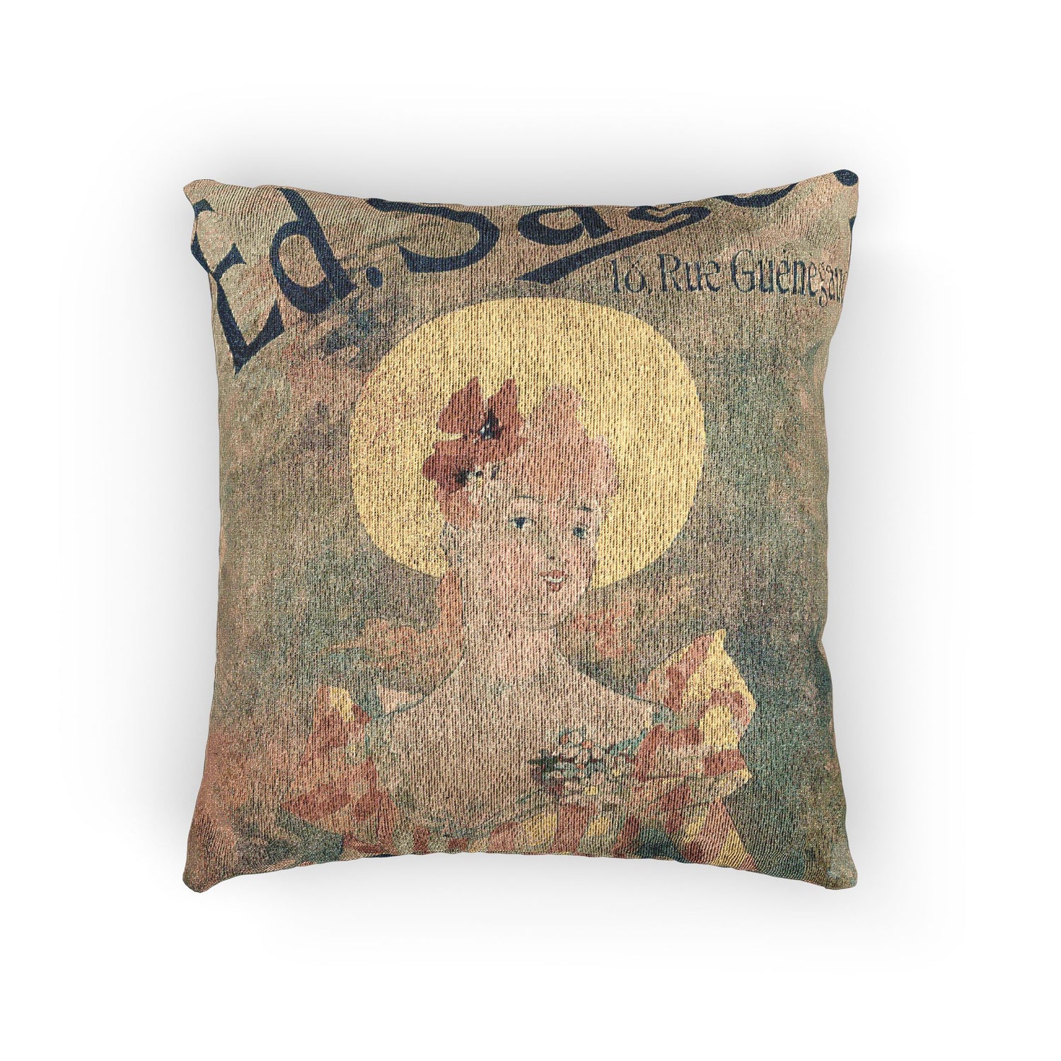 Bookstore Ed Sagot - Jules Chéret Pillow