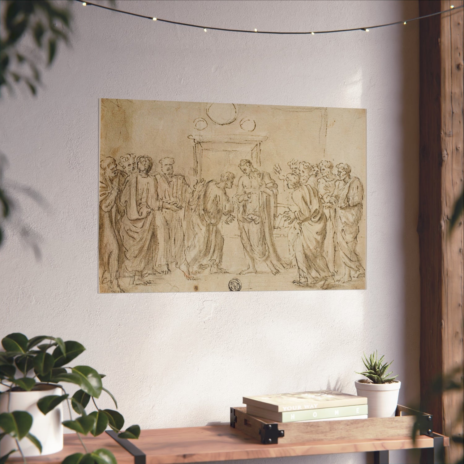 The Incredulity of Saint Thomas - Nicolas Poussin Fine Art Poster