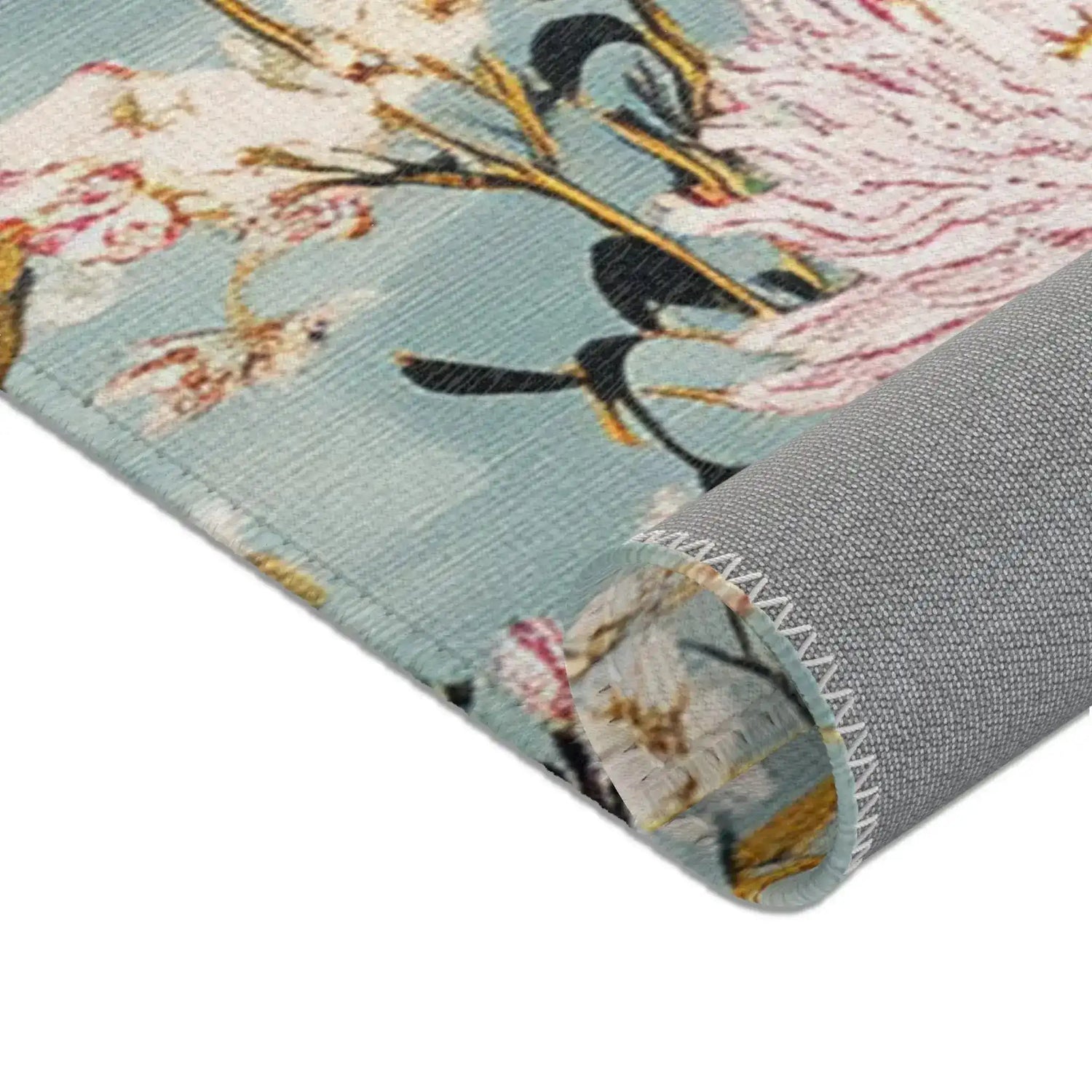 Chrysanthemum Bloom Accent Rug