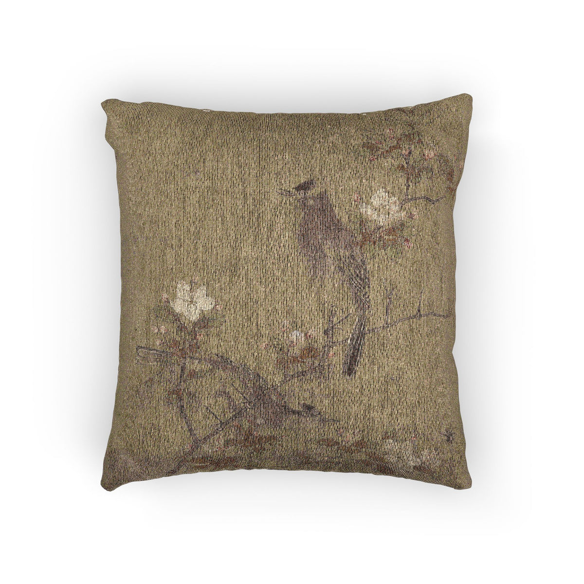 Flowers and Birds Pillow