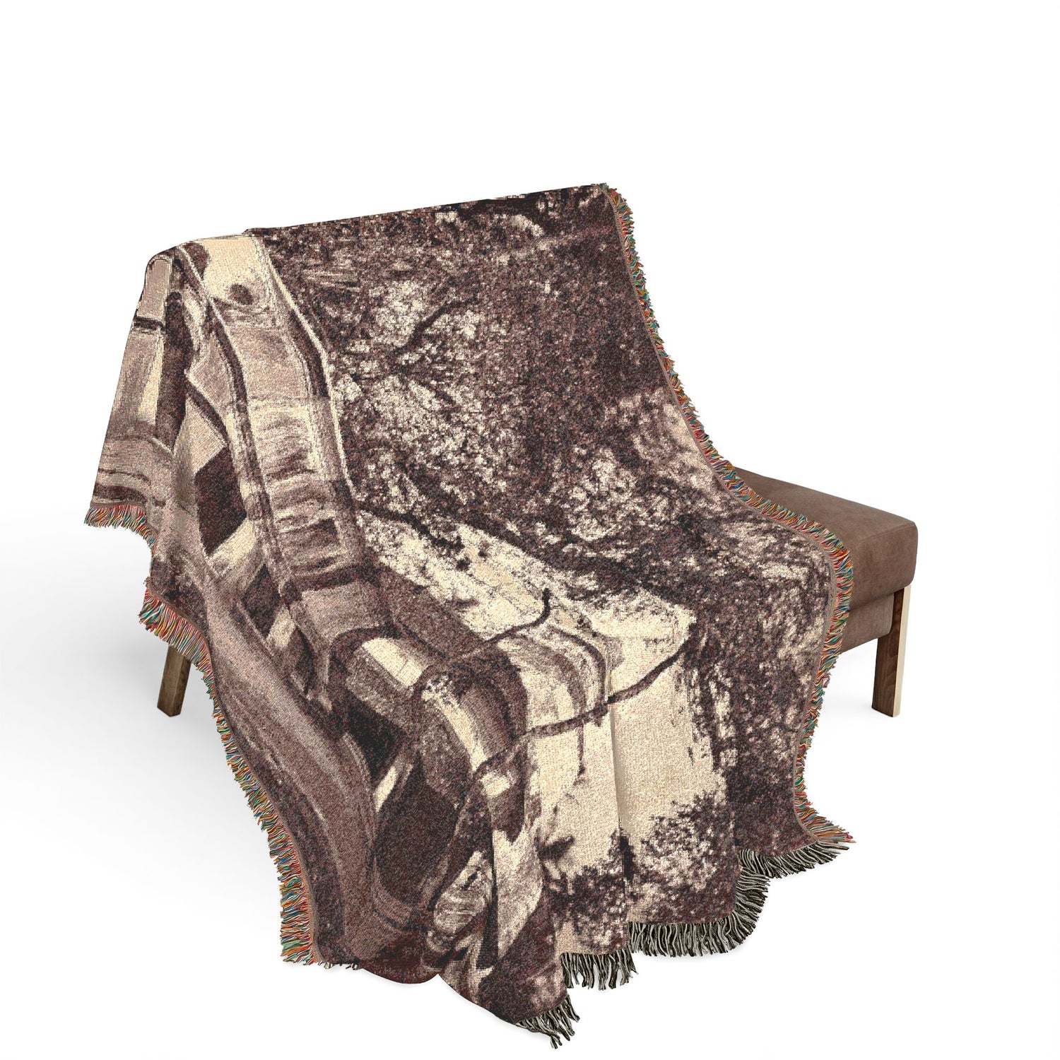 Buddhist Temple, Kalani Woven Throw Blanket