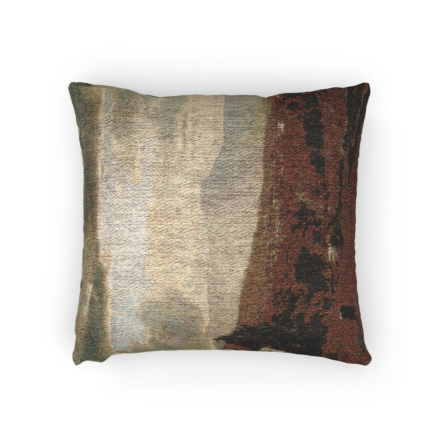 George Inness - Catskill Mountains | Woven Pillow