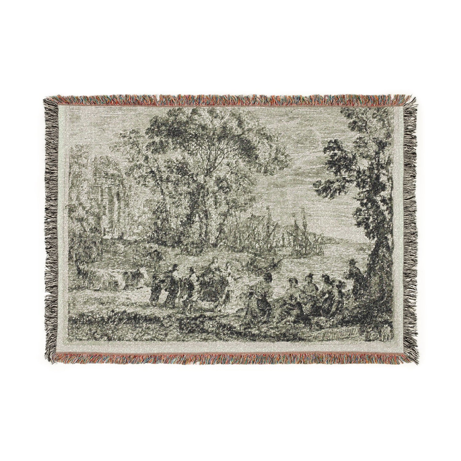 The Rape of Europa - Claude Lorrain Tapestry Blanket