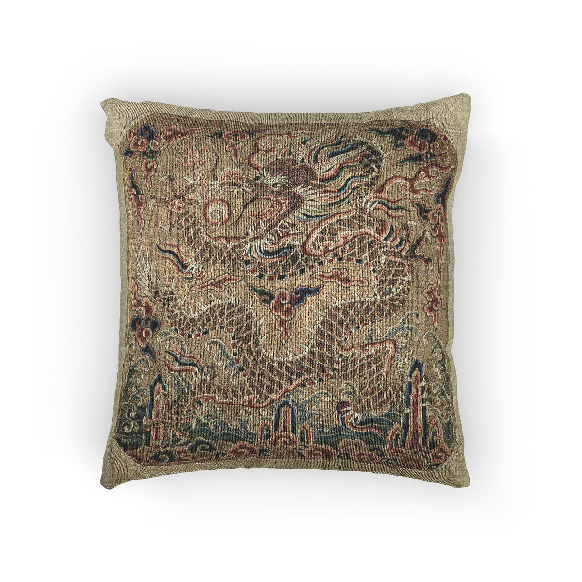 Insignia de rango con almohada de dragón