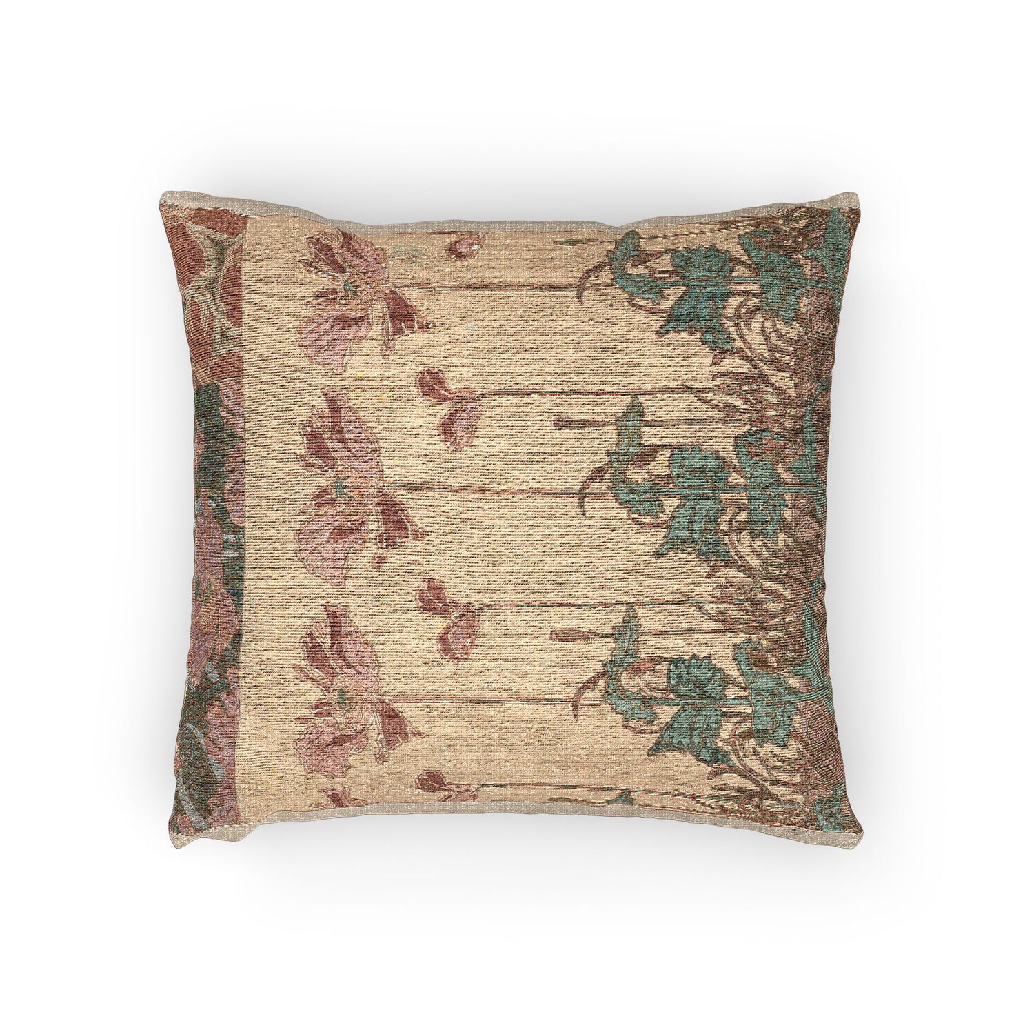 Oriental Poppies - Alphonse Mucha Pillow