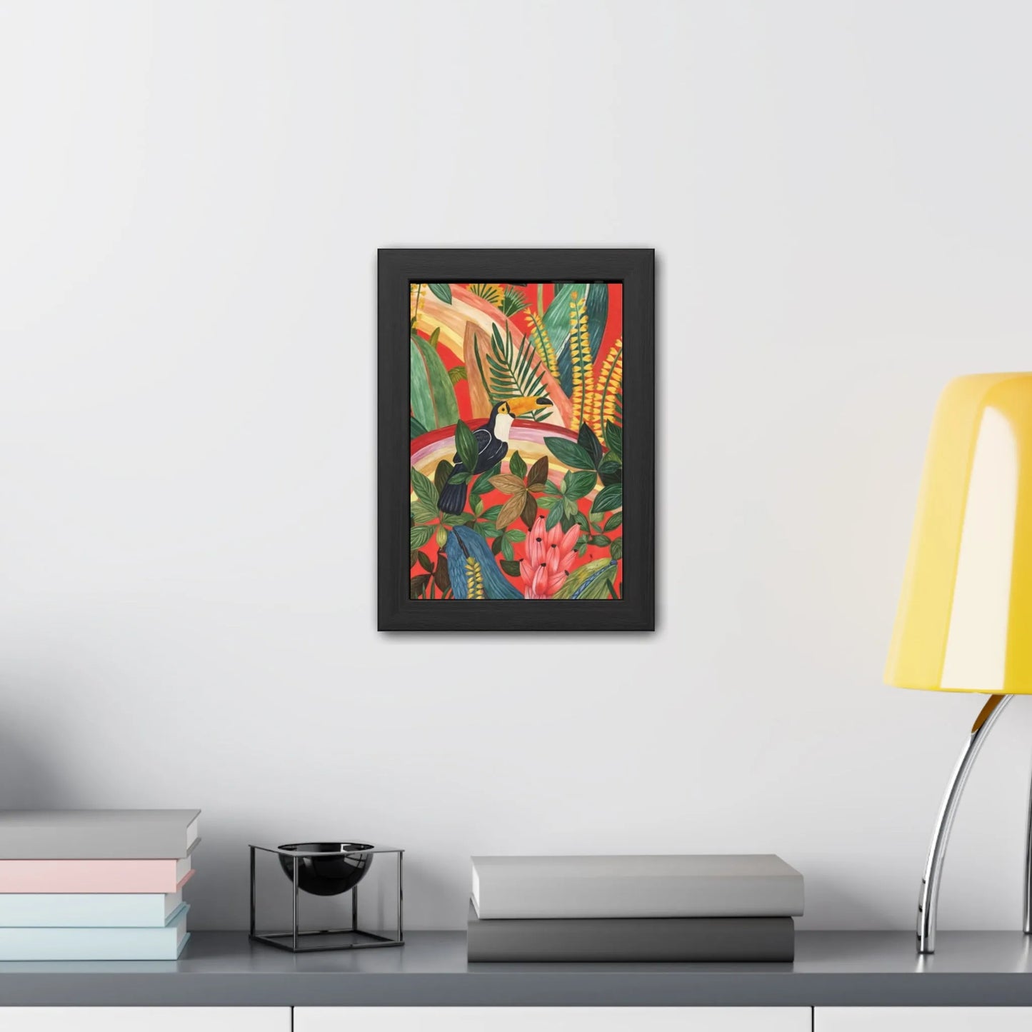 Rainforest Radiance Poster Wall Art