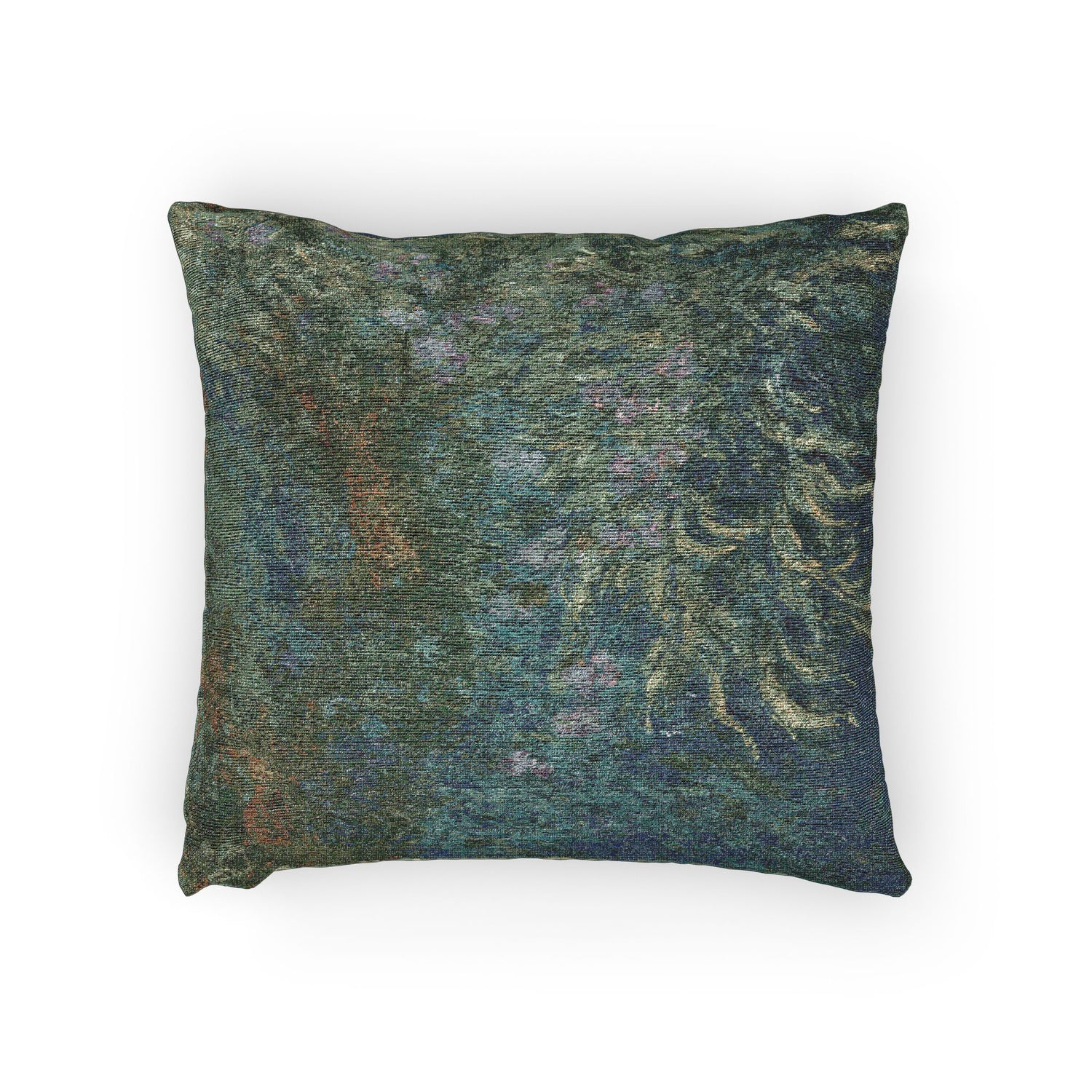 Claude Monet - Irises | Woven Pillow