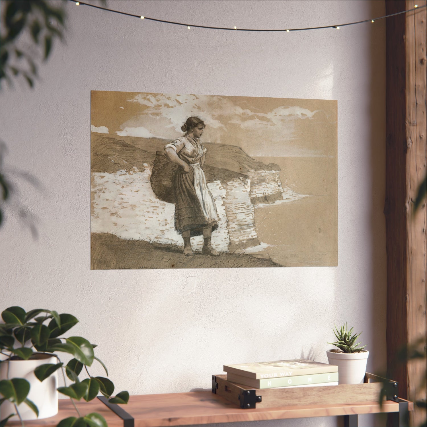 Flamborough Head, England - Winslow Homer Fine Art Poster