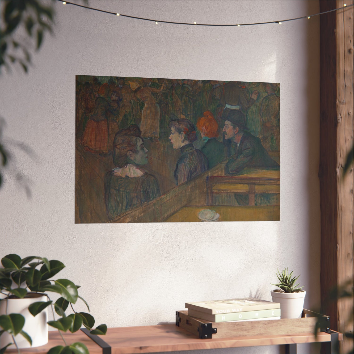 Moulin de la Galette - Henri de Toulouse-Lautrec Fine Art Poster