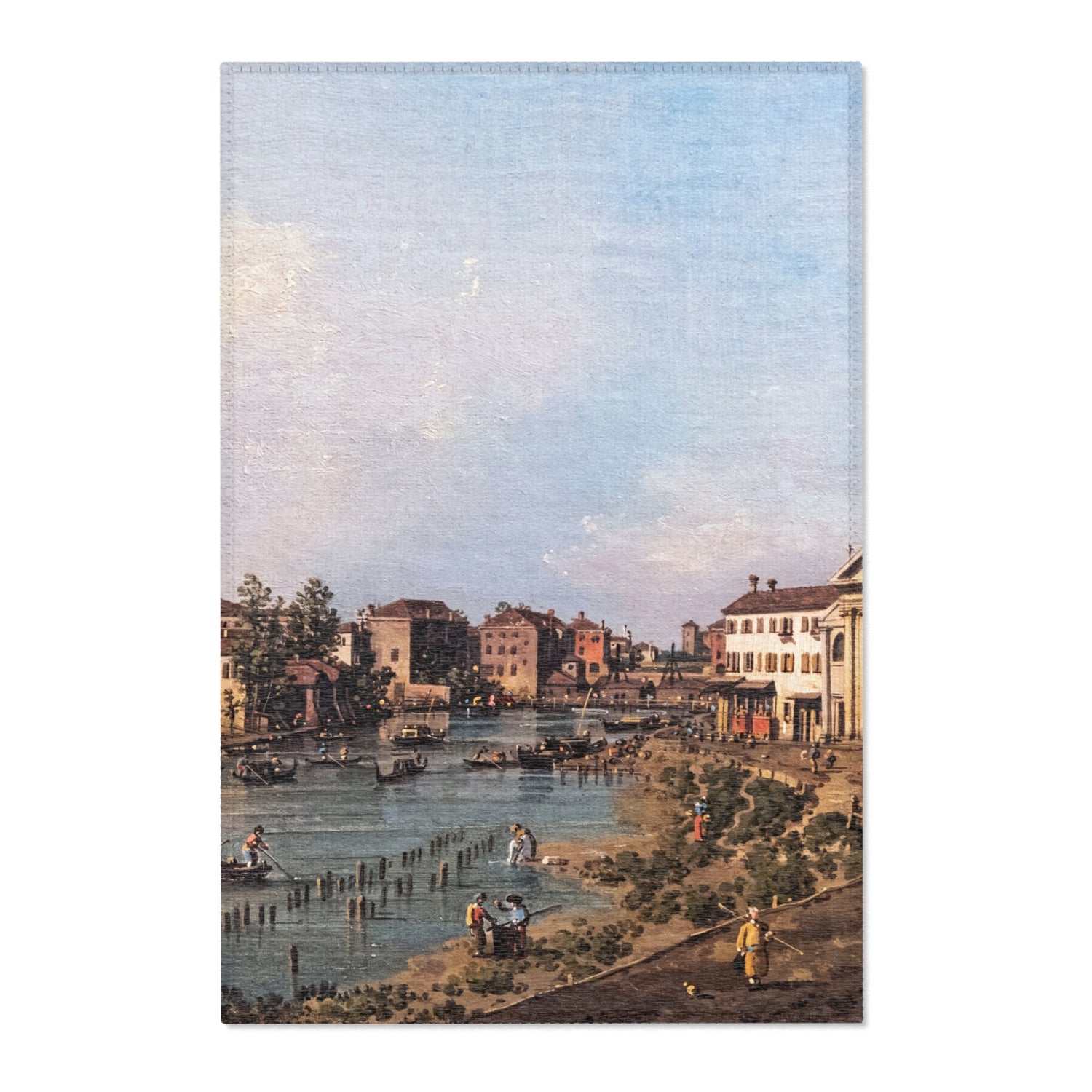 Vue de Dolo - Canaletto Area Rug