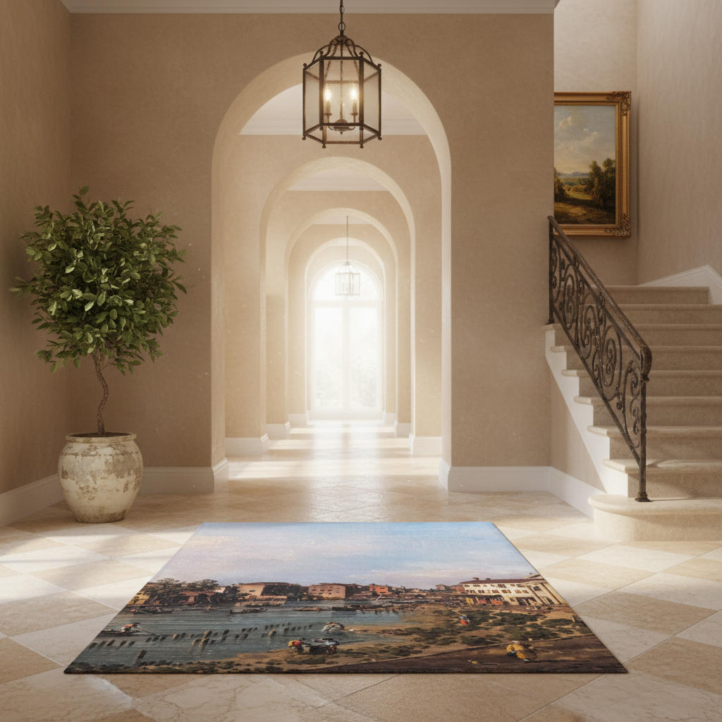 Alfombra de área Vue de Dolo - Canaletto